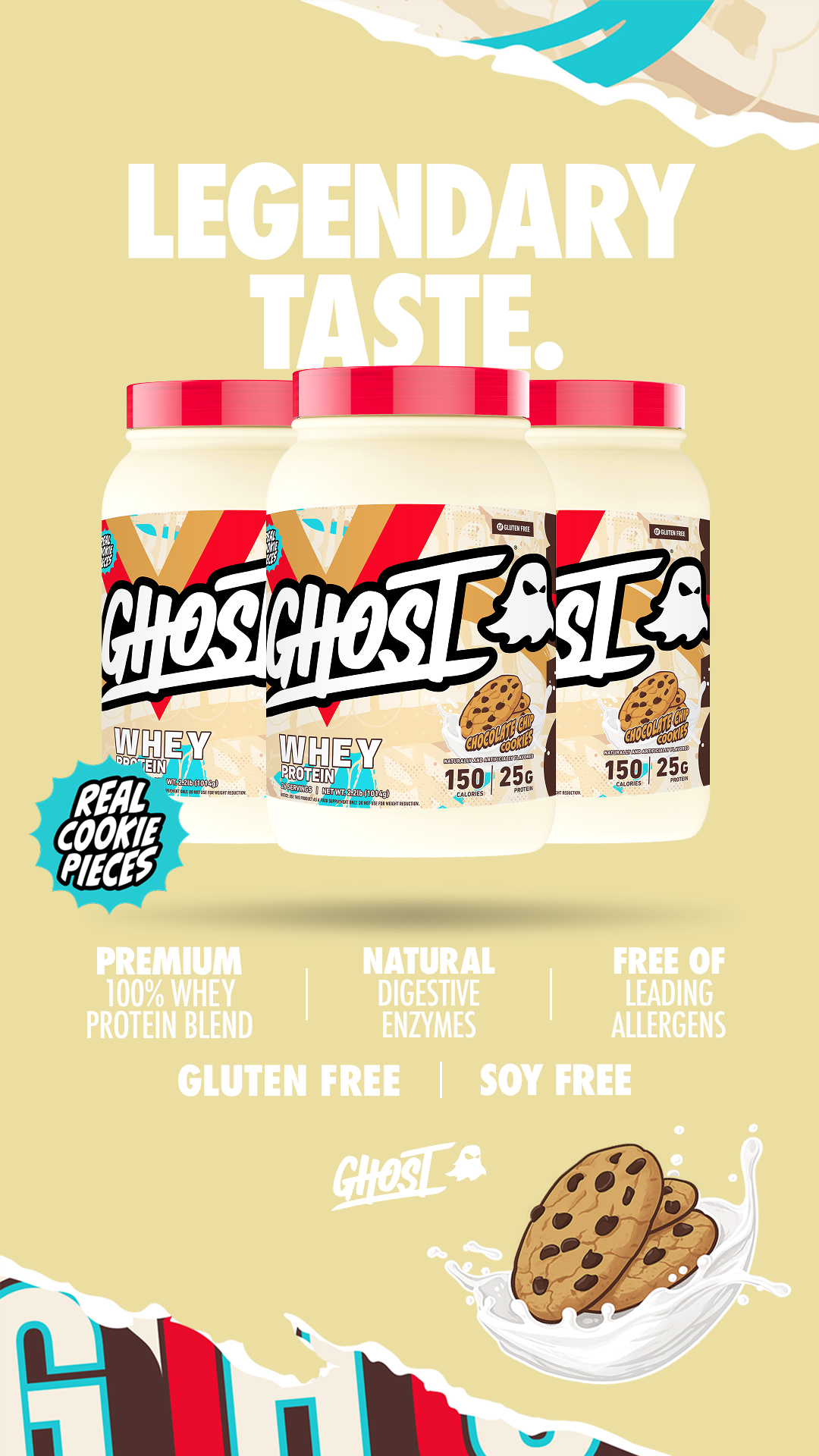 GHOST Facebook ad