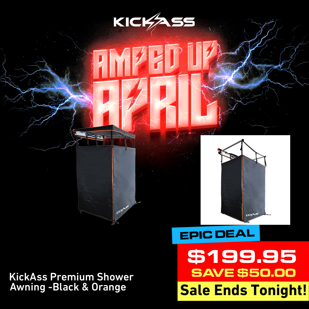 KickAss Products Facebook ad
