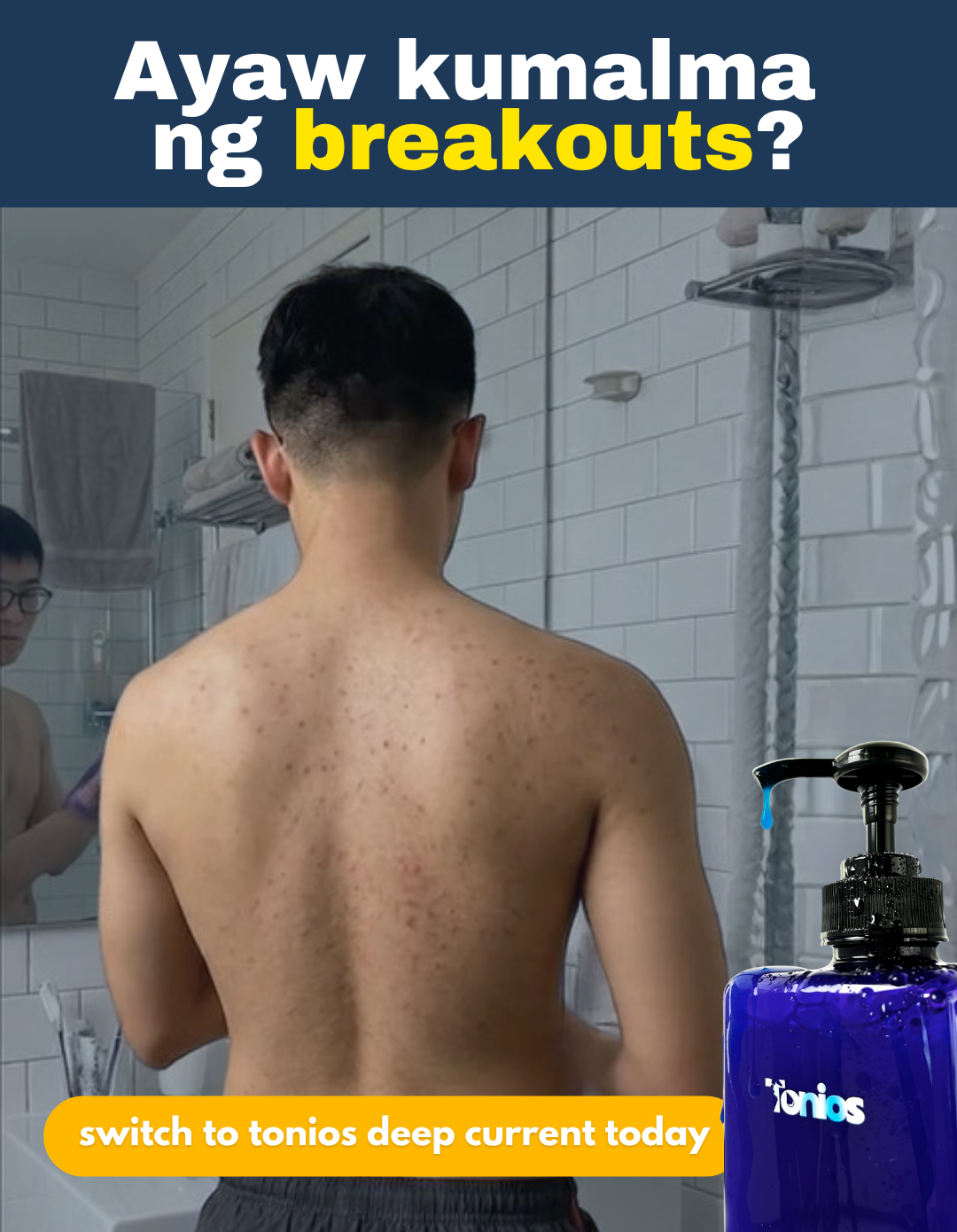 Tonios Facebook ad