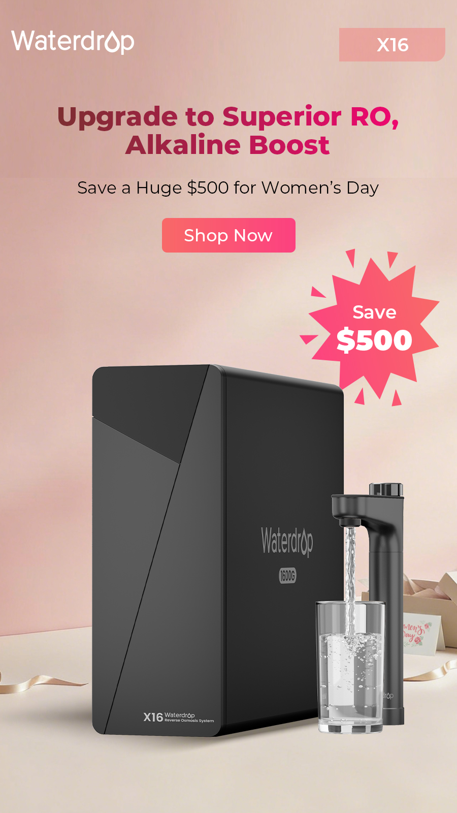 Waterdrop Filter Facebook ad