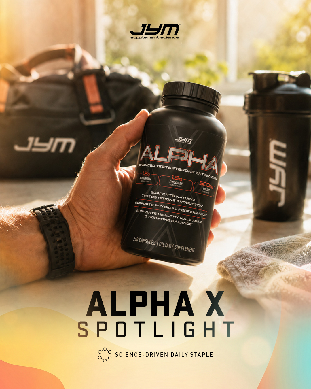 JYM Supplement Science Facebook ad