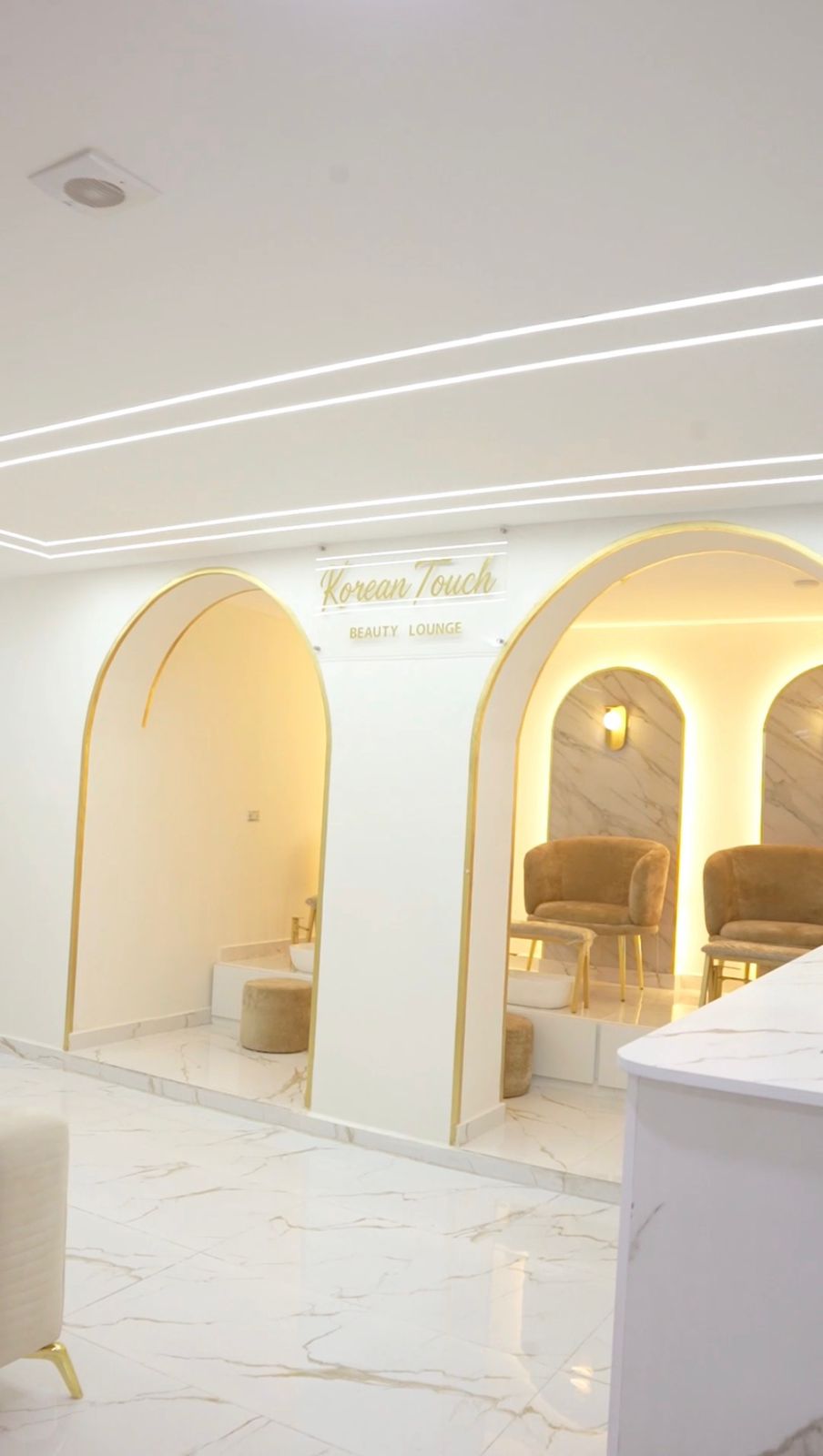 Korean Touch Beauty Lounge Facebook ad: لأن الجمال بالتفاصيل… صرنا أقرب لإلكم