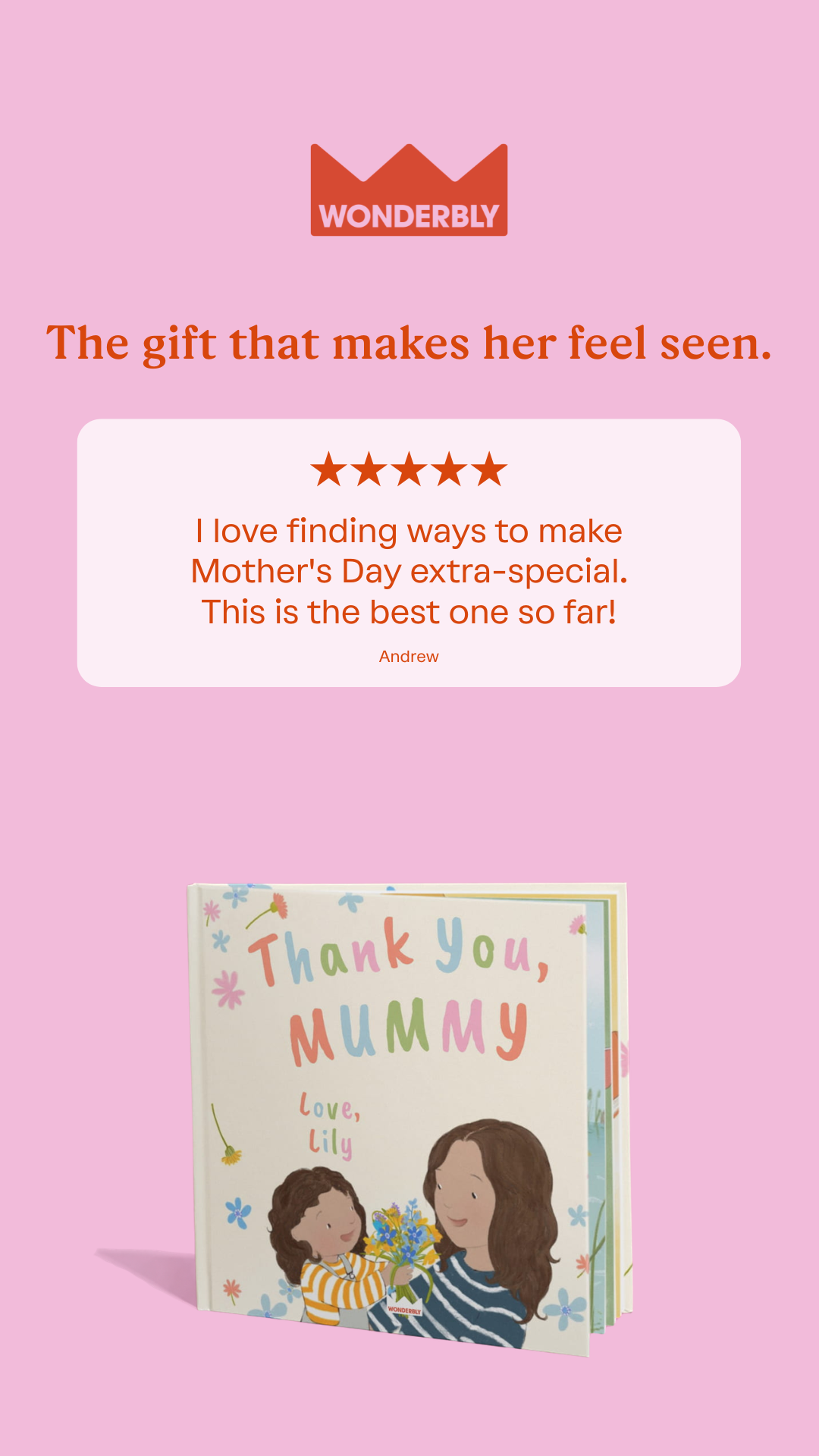 Wonderbly Facebook ad