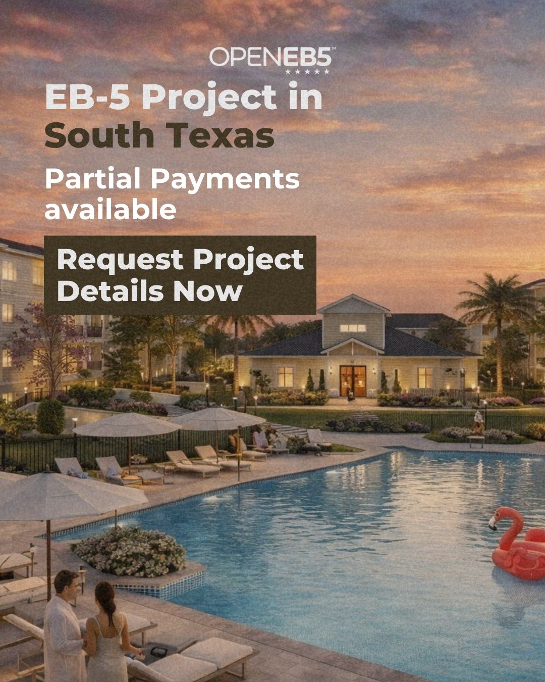 Open EB5 Facebook ad