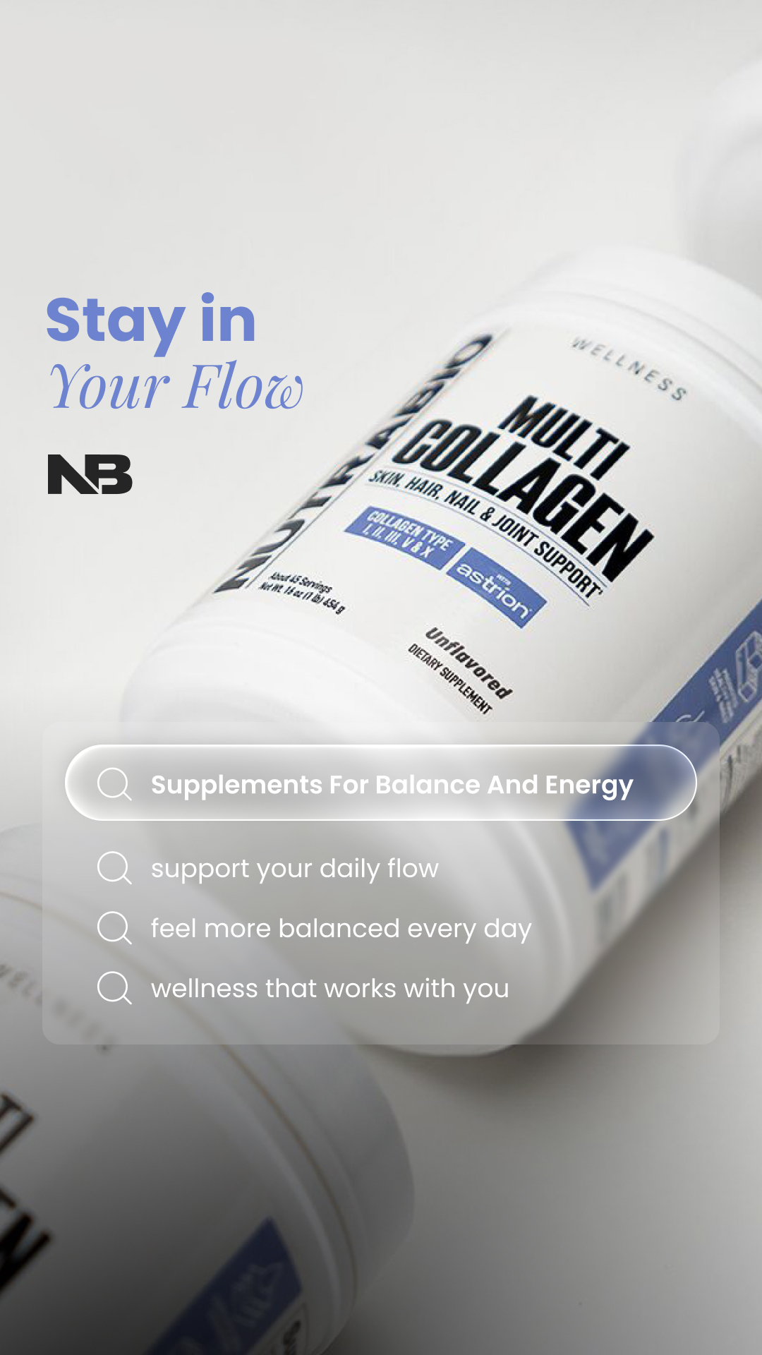 NutraBio Facebook ad