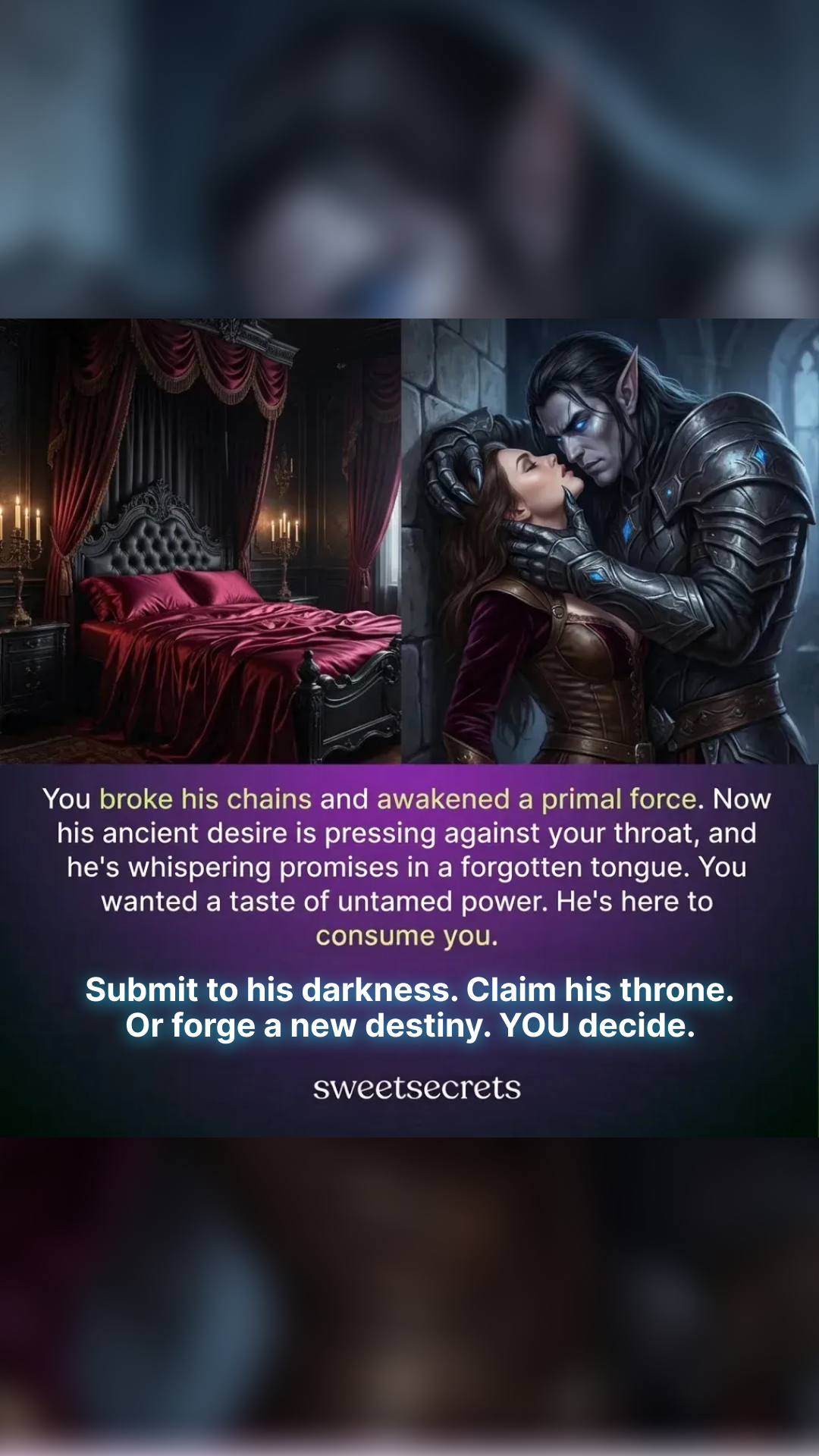 Sweetsecrets Facebook ad