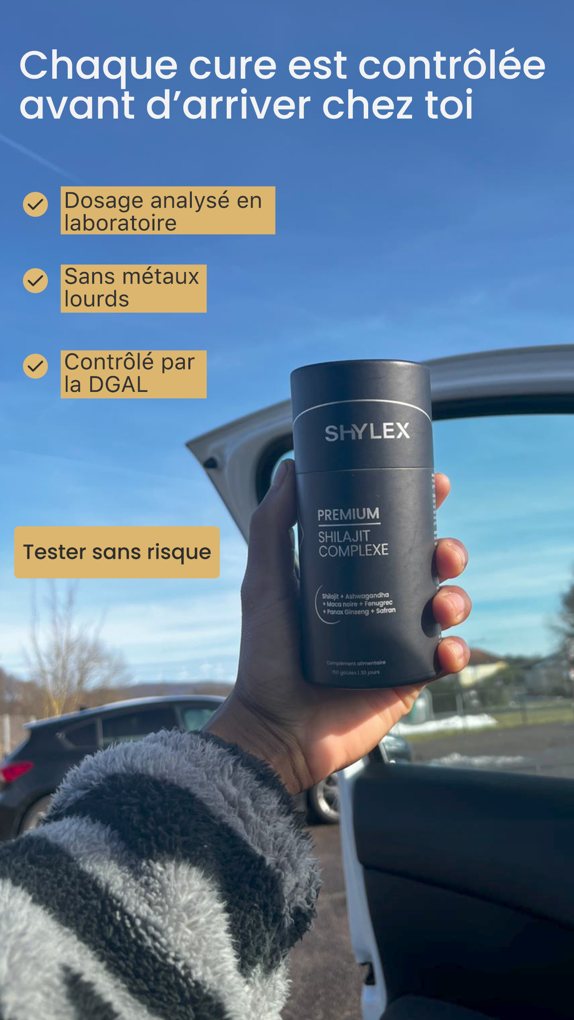Shylex Facebook ad