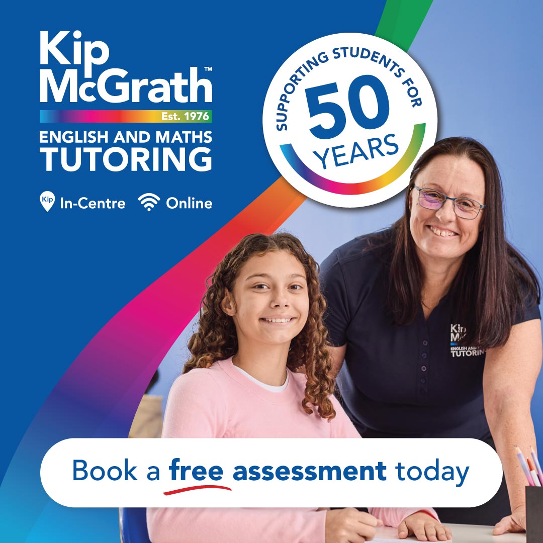 Kip McGrath Kingsley Facebook ad