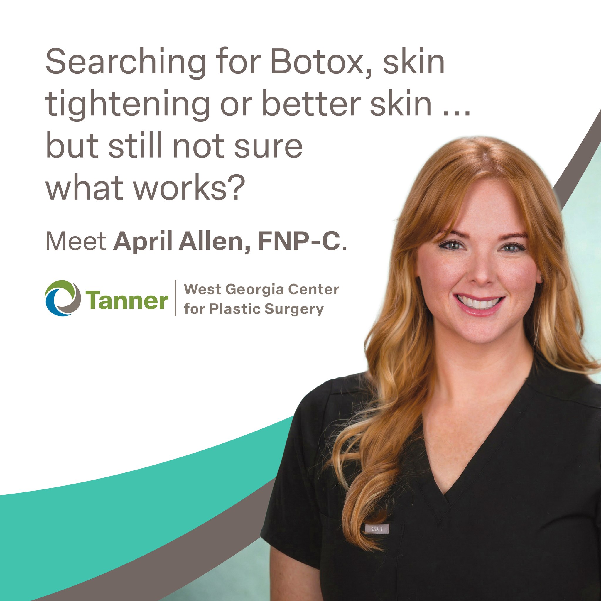 West Georgia Center for Plastic Surgery Facebook ad: Searching for nonsurgical cosmetic solutions in like Botox…