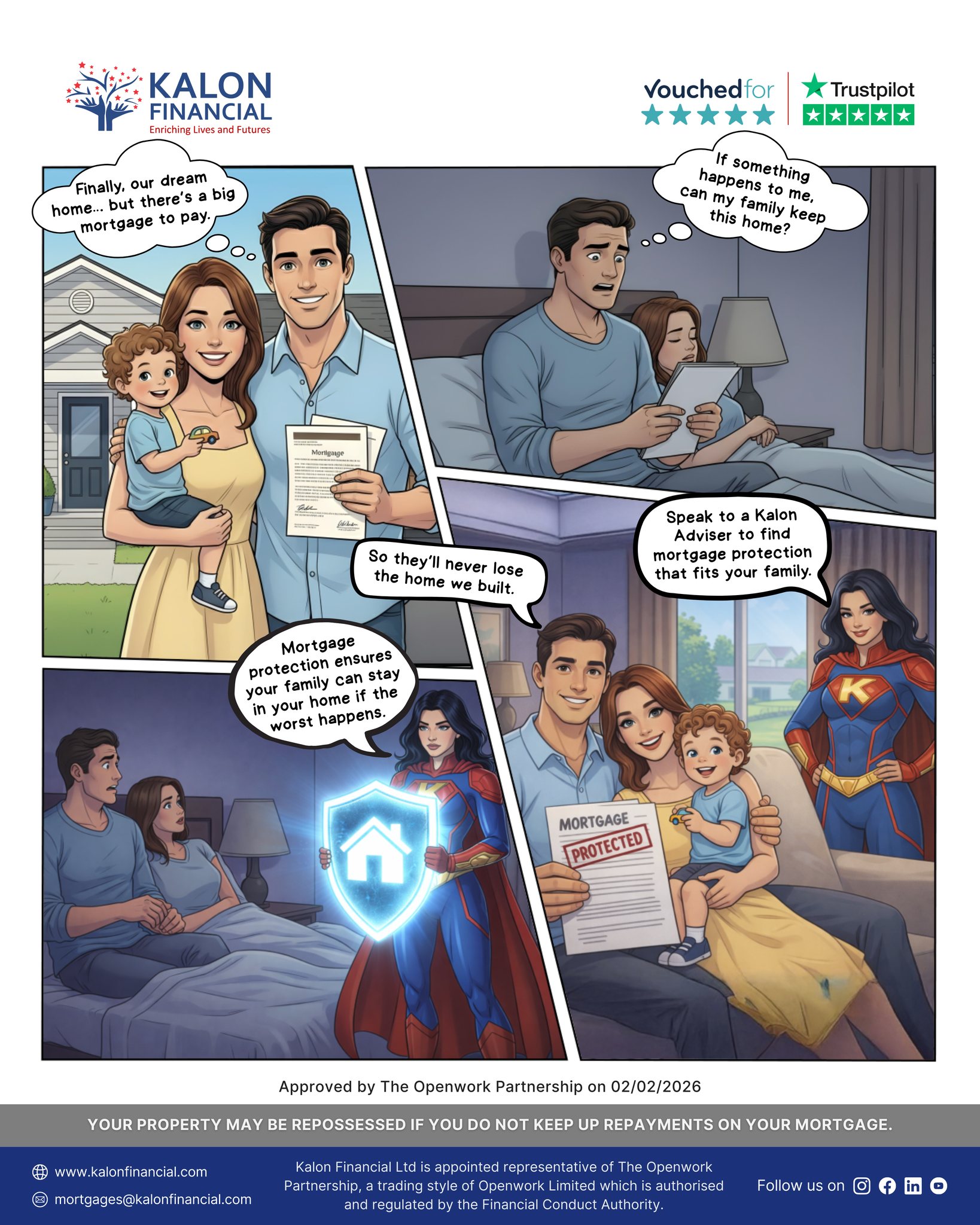 Moazzam Tariq - Protection Adviser - Kalon Financial Facebook ad