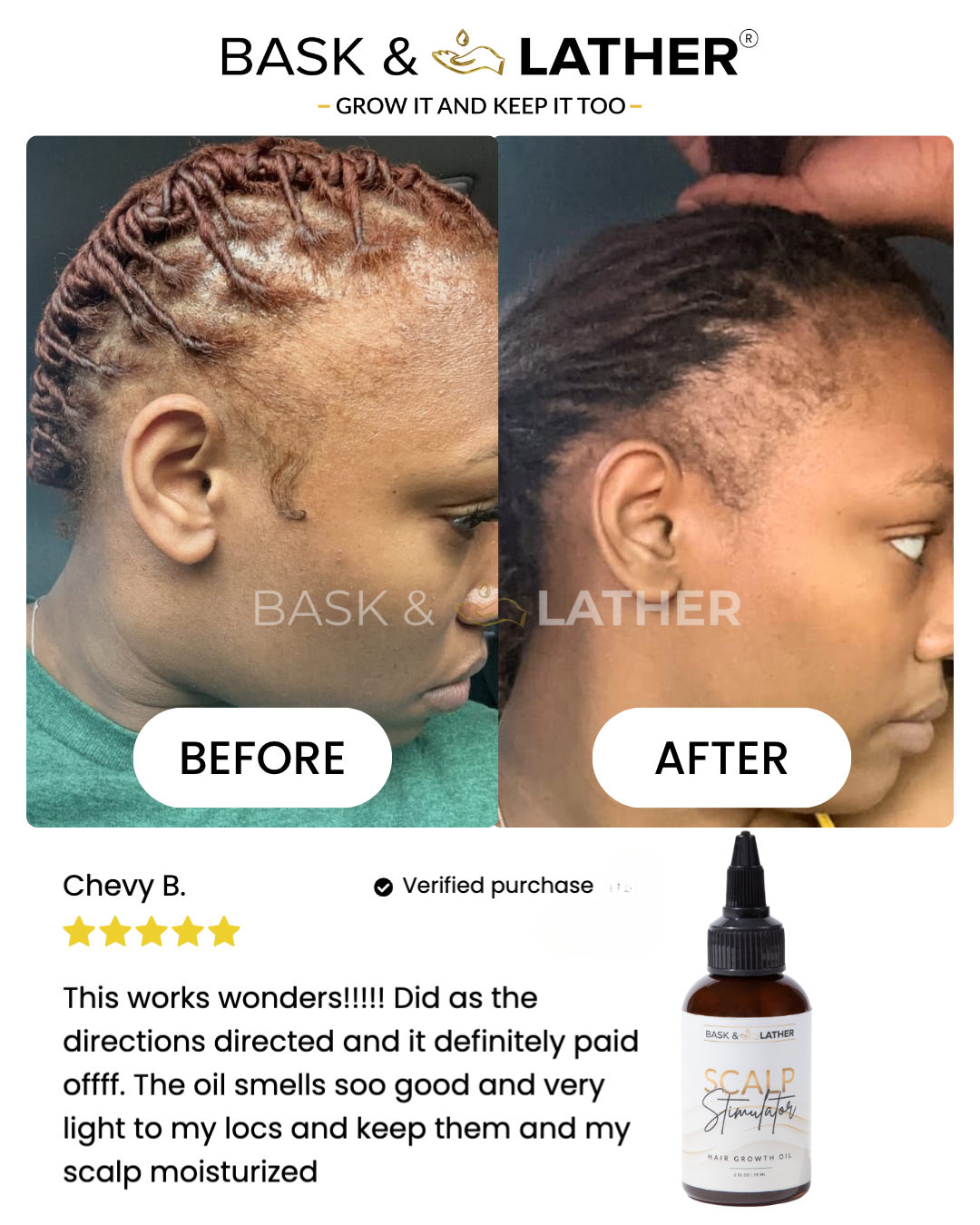 Bask & Lather Co Facebook ad