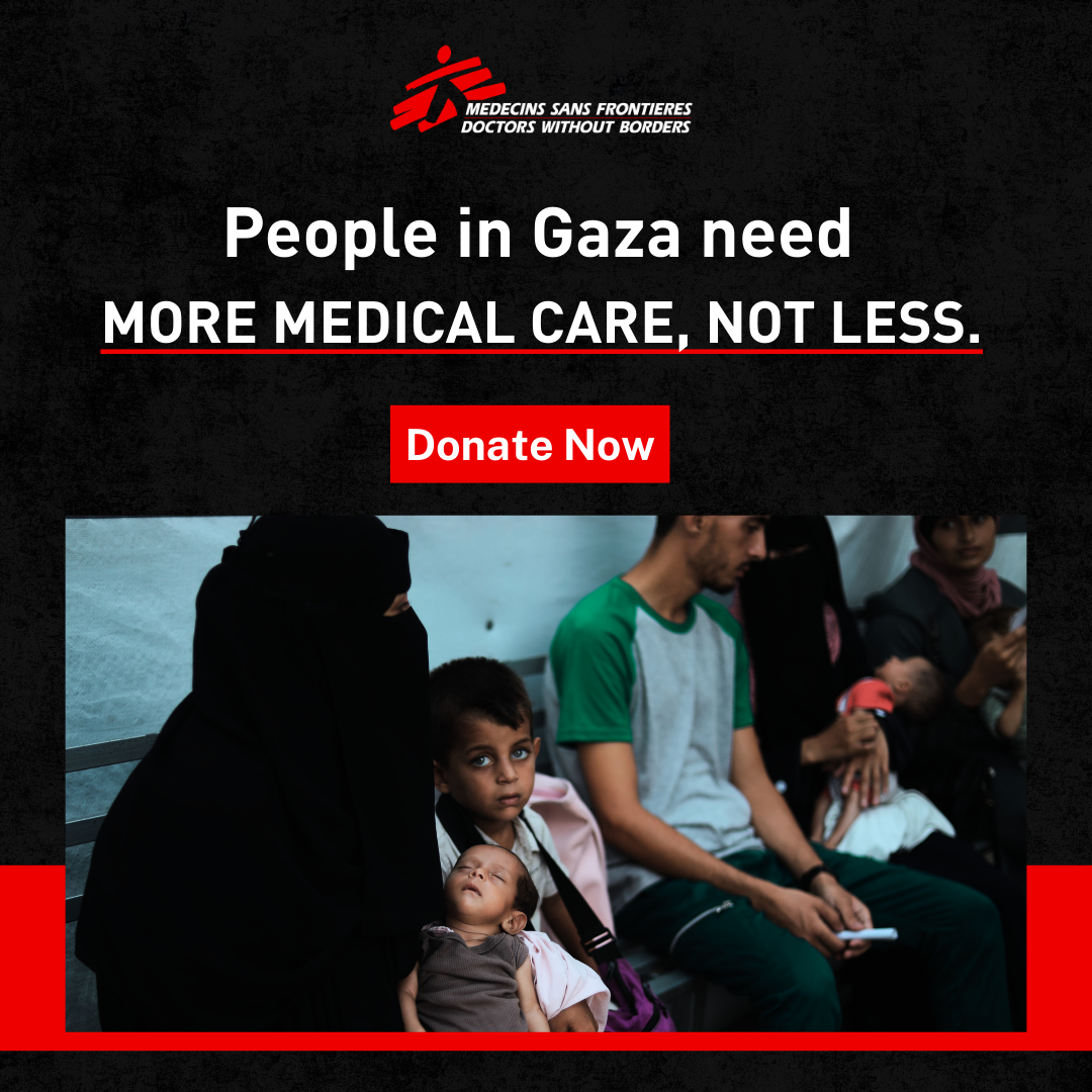 Doctors Without Borders / Médecins Sans Frontières (MSF) Facebook ad