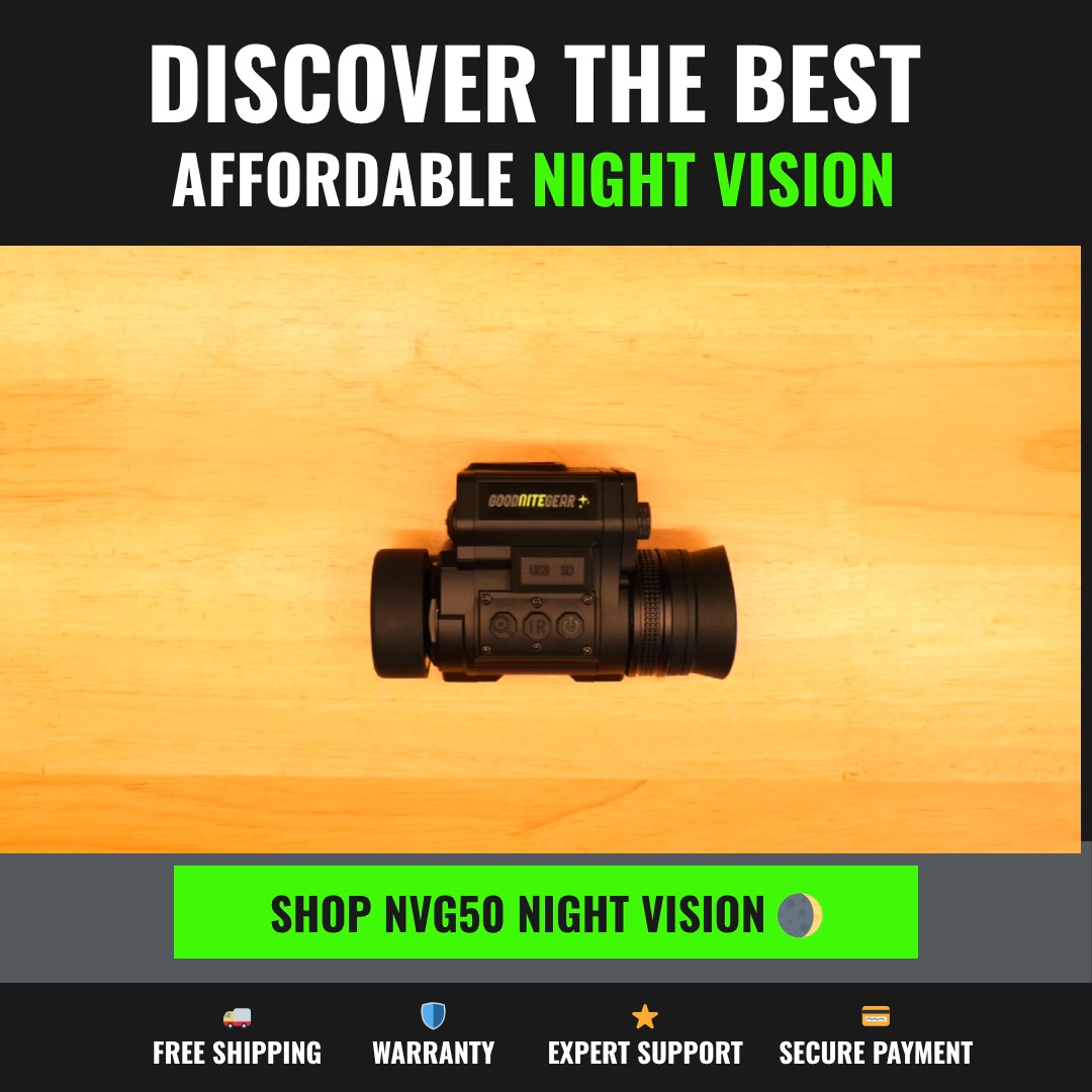 Good Nite Gear Facebook ad: Night Vision for Any Mission