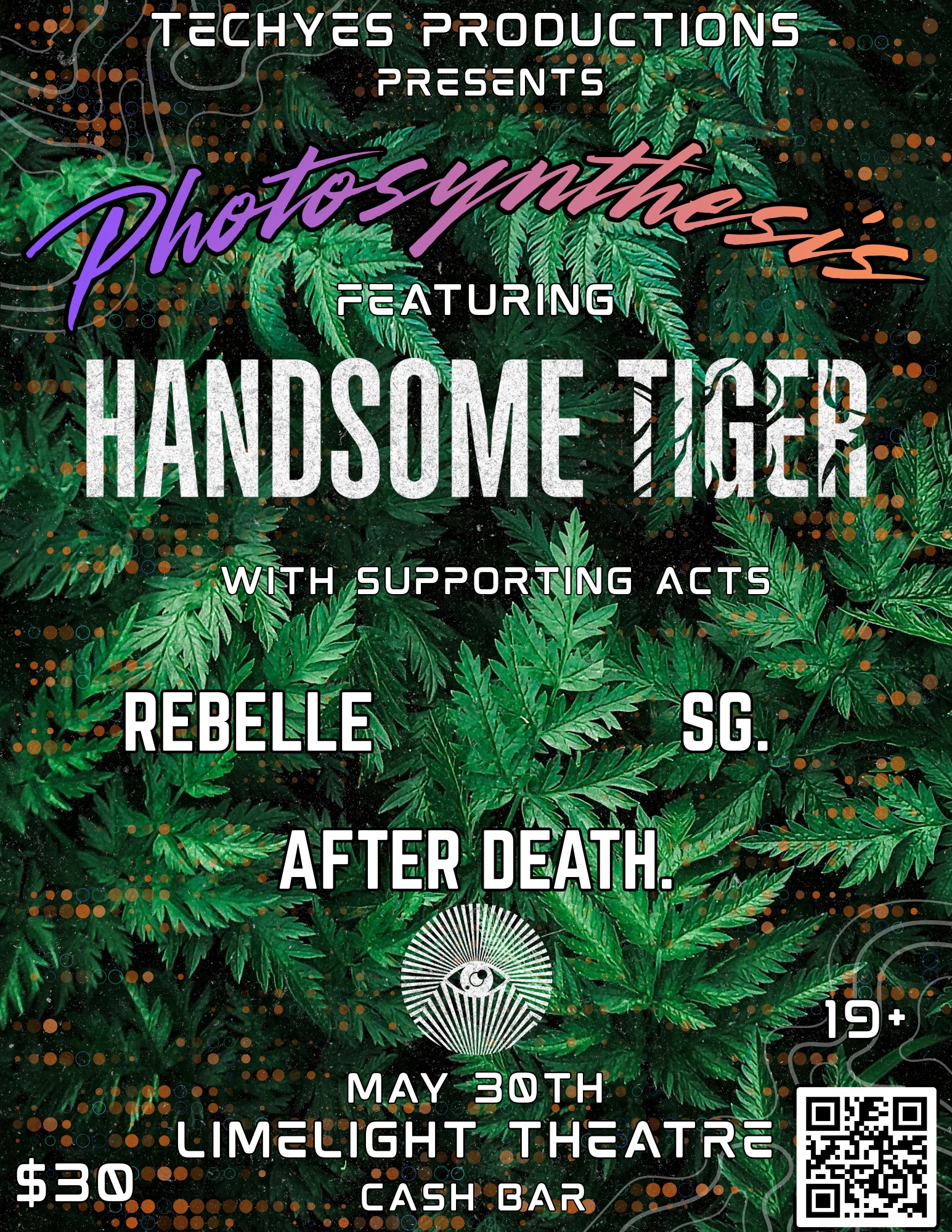 TechYes Productions Facebook ad: TechYes Presents: Photosynthesis feat. HANDSOME TIGER