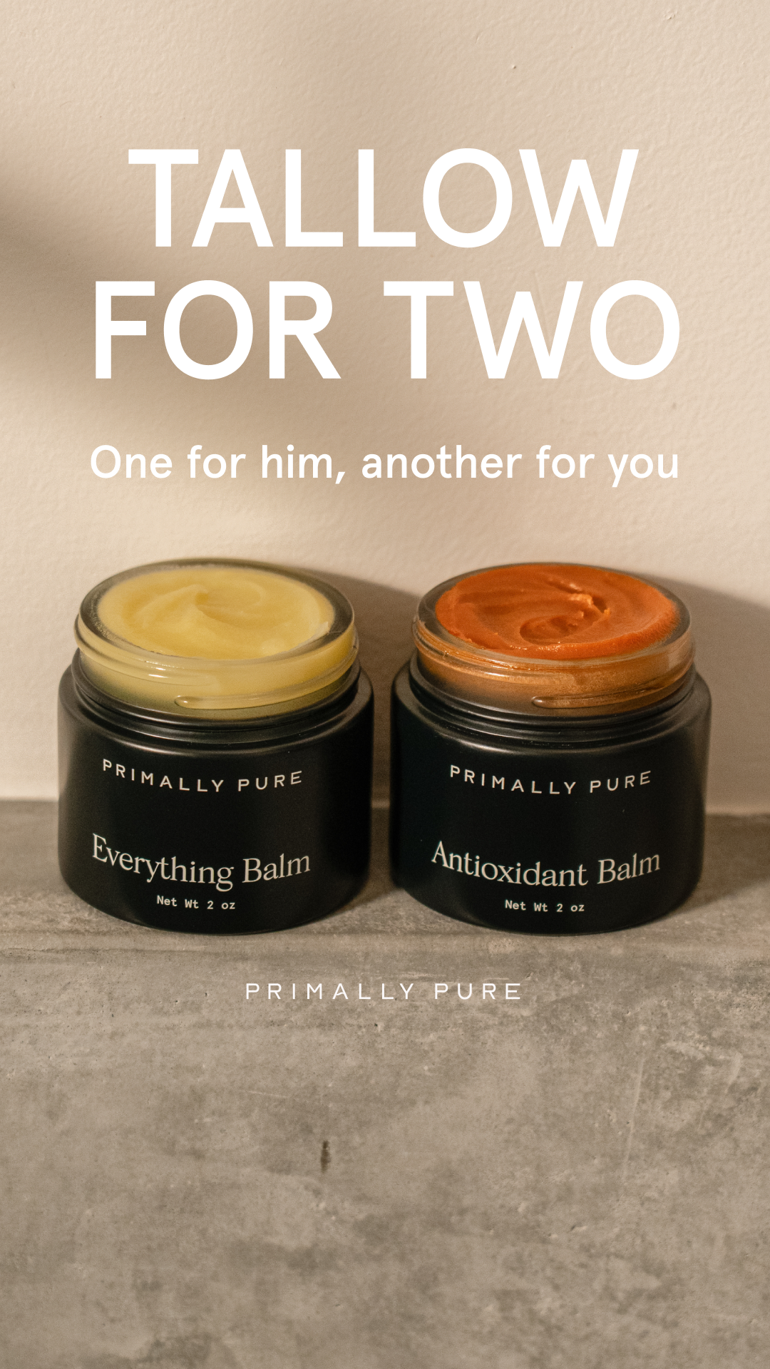 Primally Pure Skincare Facebook ad