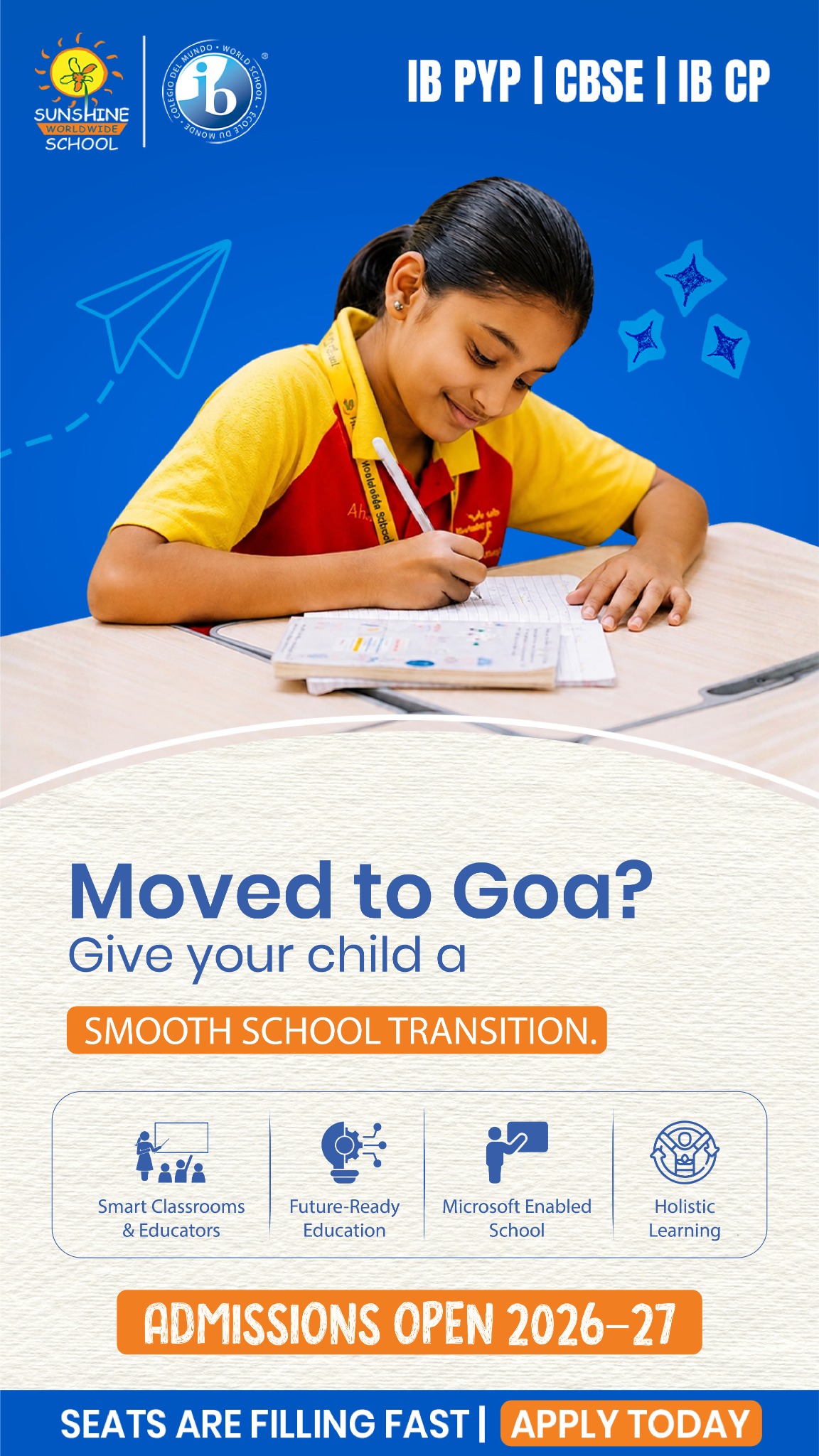 Sunshine Worldwide School Facebook ad