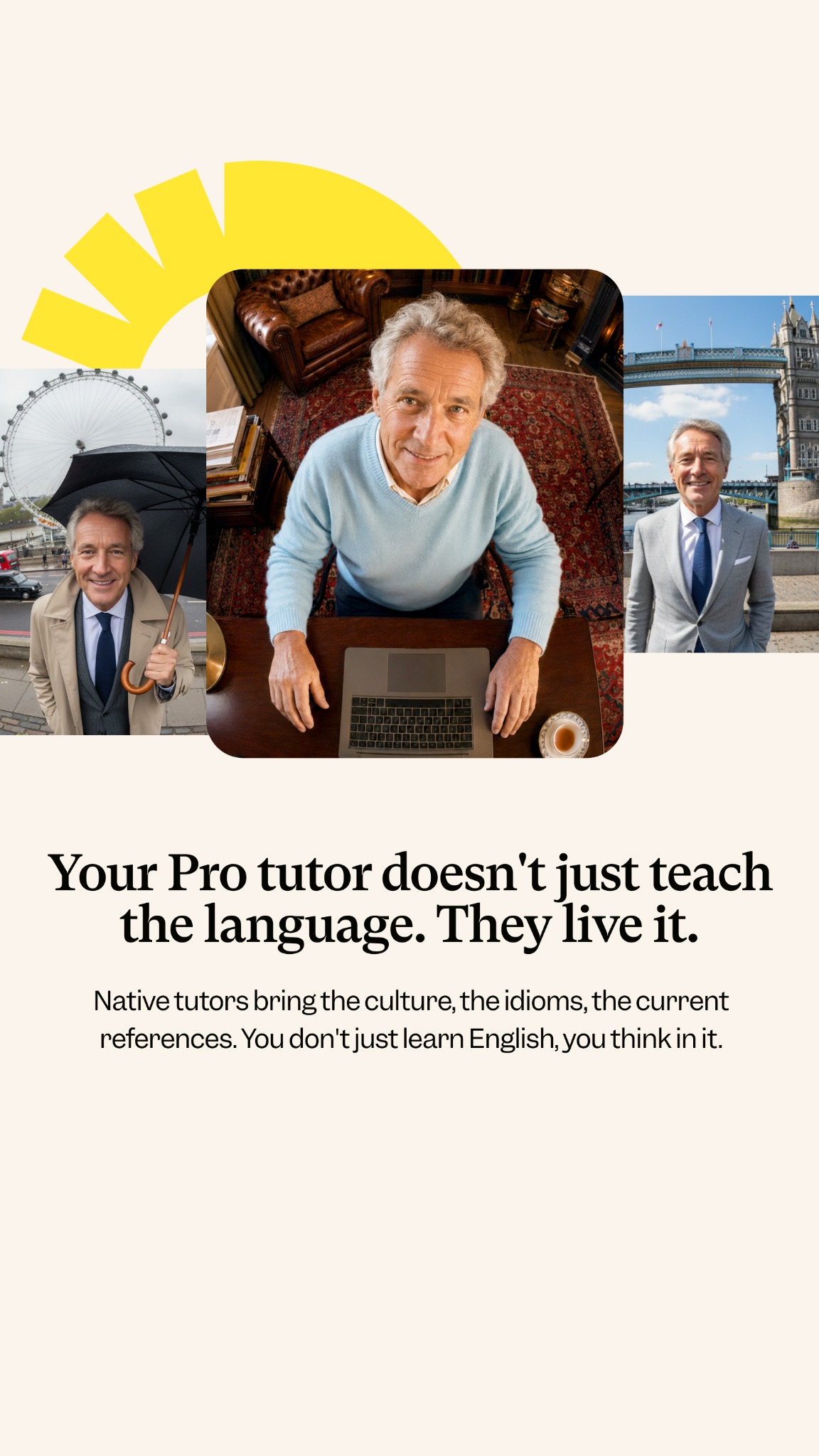 Cambly Facebook ad