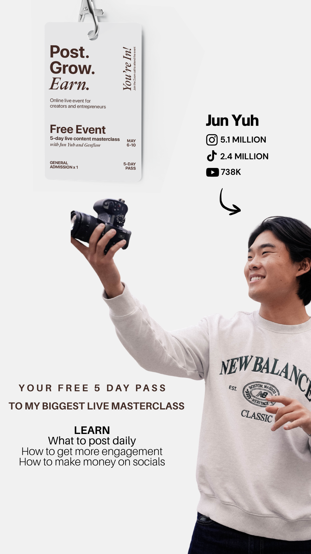 Jun Yuh Facebook ad