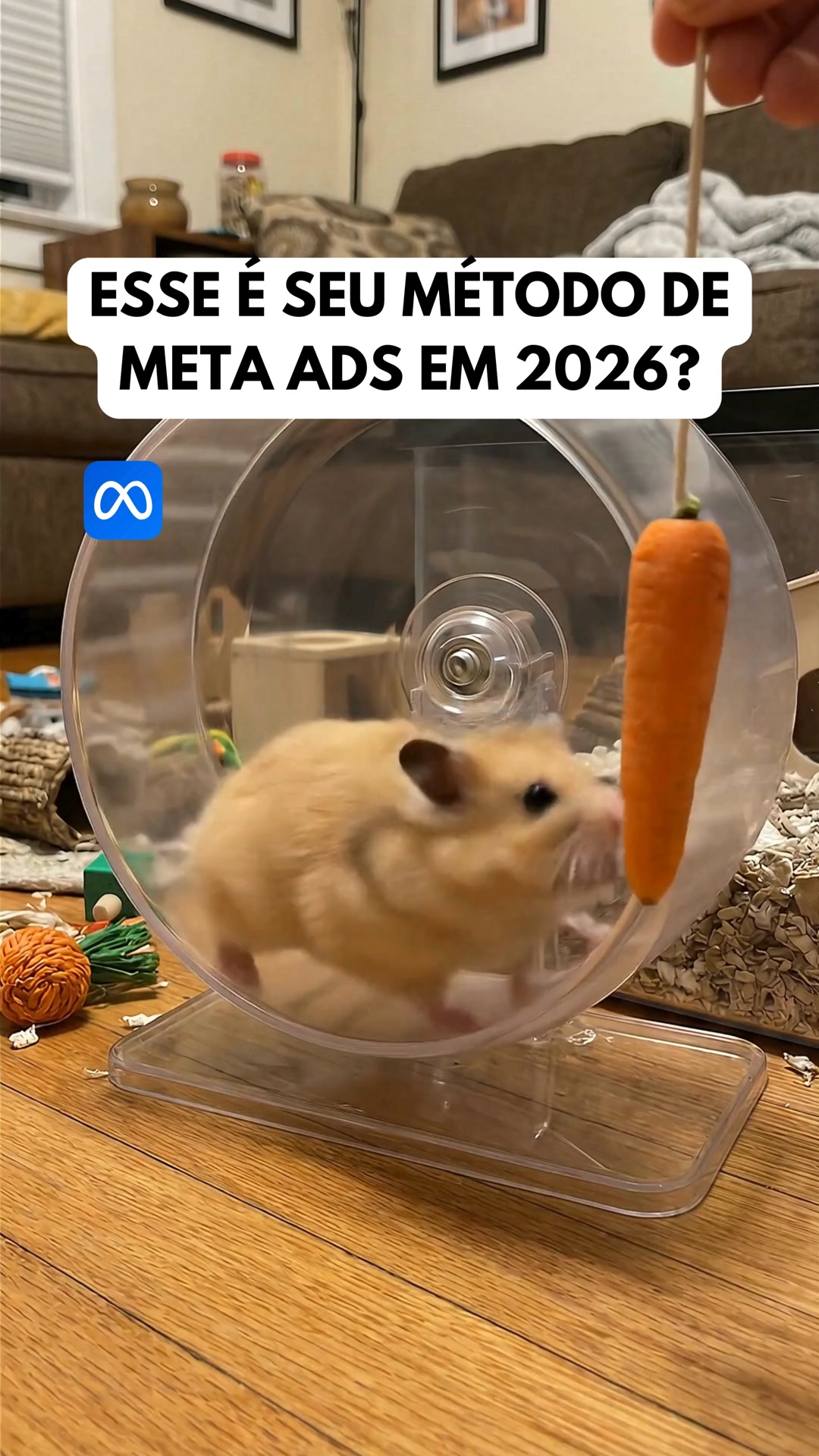 Vinícius Greco Facebook ad: Pare de Jogar Contra A Meta Andromeda