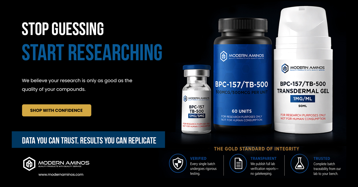Modern Aminos Facebook ad