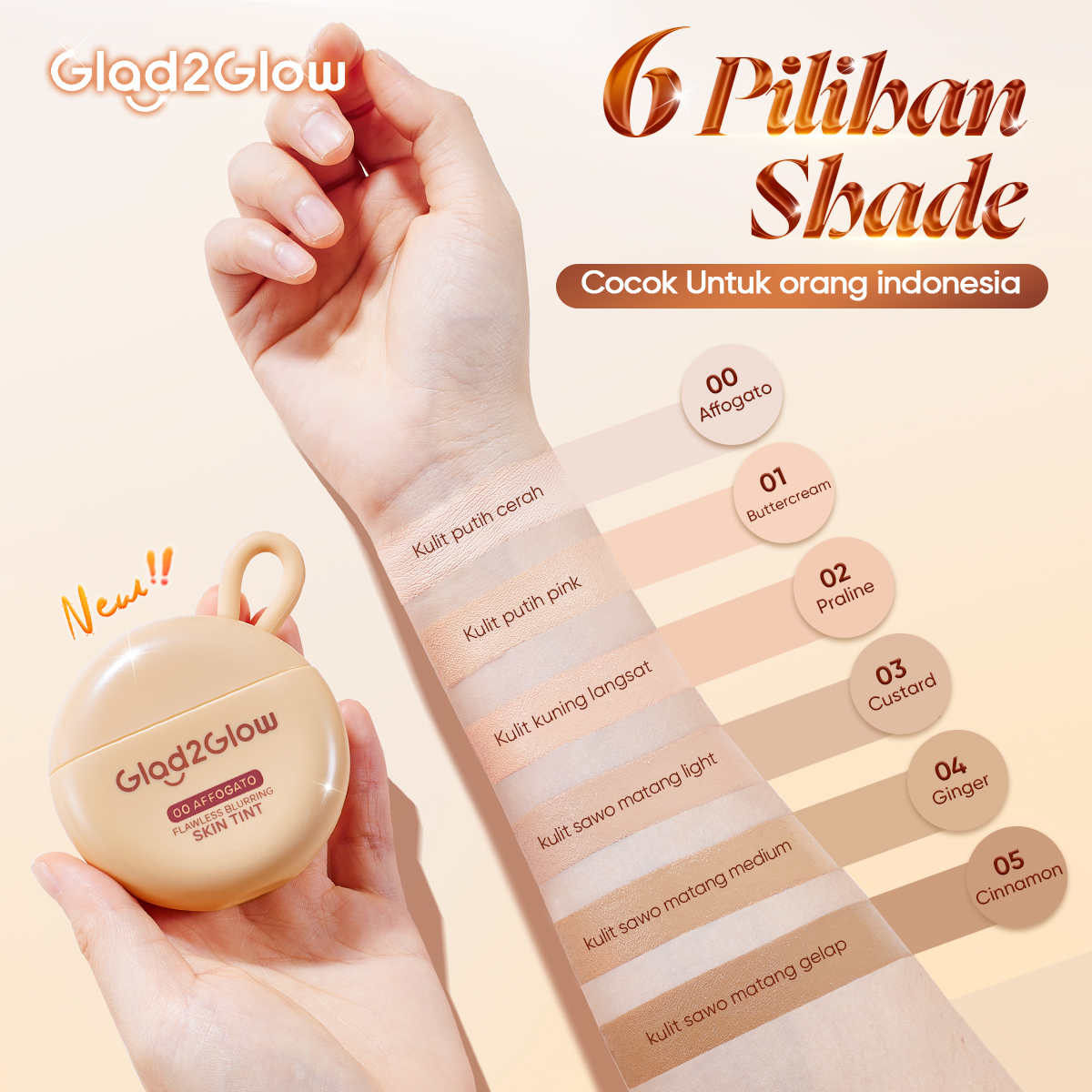 Glad 2 Glow-Indonesia Facebook ad