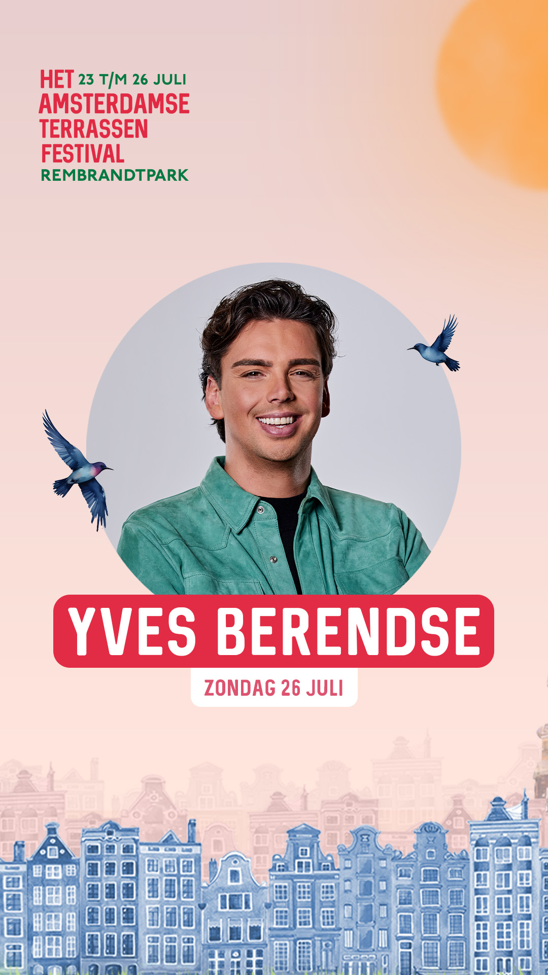 Het Amsterdamse Terrassen Festival Facebook ad from May 28, 2026