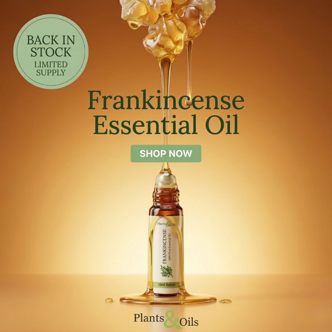 Plants and Oils Facebook ad