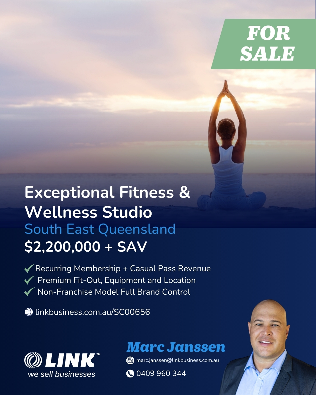 Link Business Brokers Sunshine Coast Facebook ad