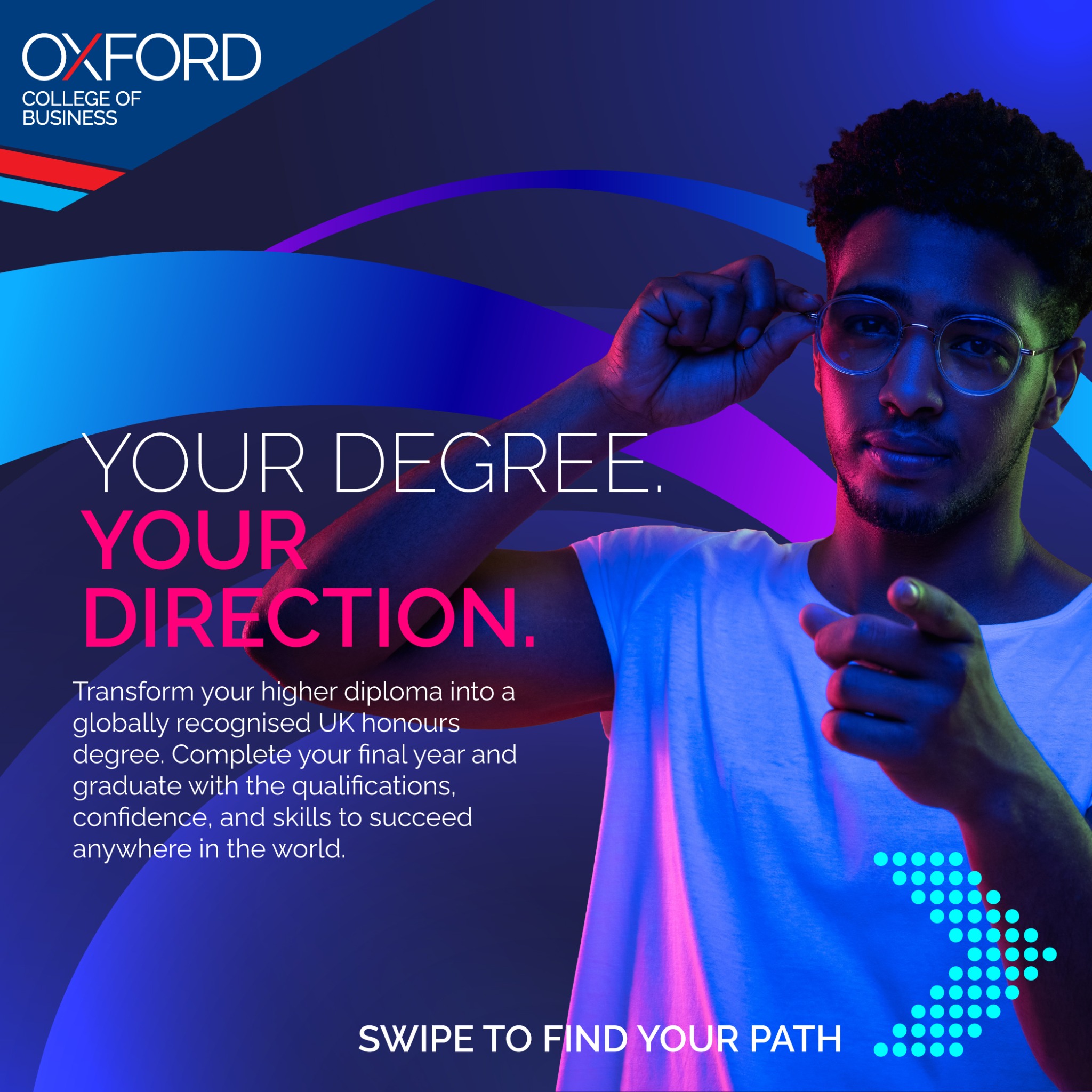 Oxford College of Business | Sri Lanka Facebook ad