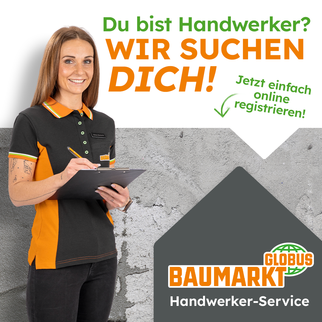 Globus Baumarkt Facebook ad