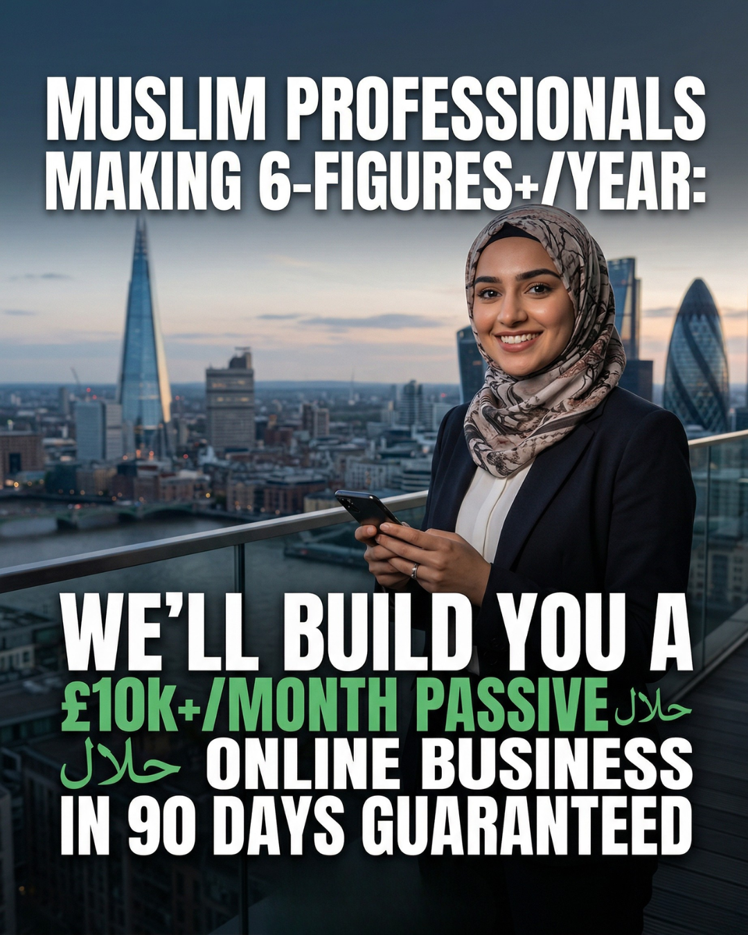 Seara Consulting Facebook ad: How To Build a 6-Figure Halal Business