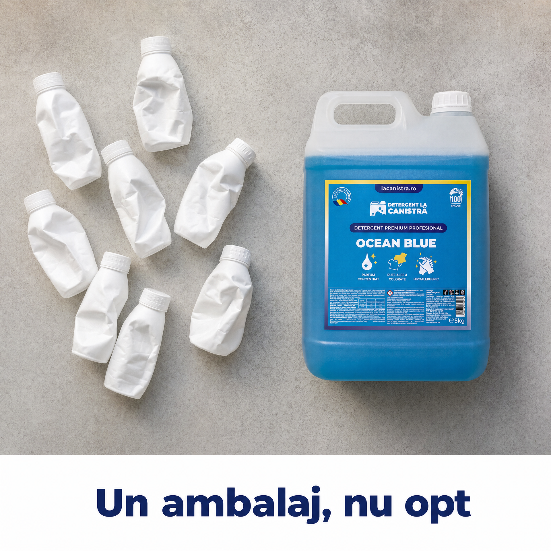 LaCanistra.ro Facebook ad: Detergentul preferat al românilor