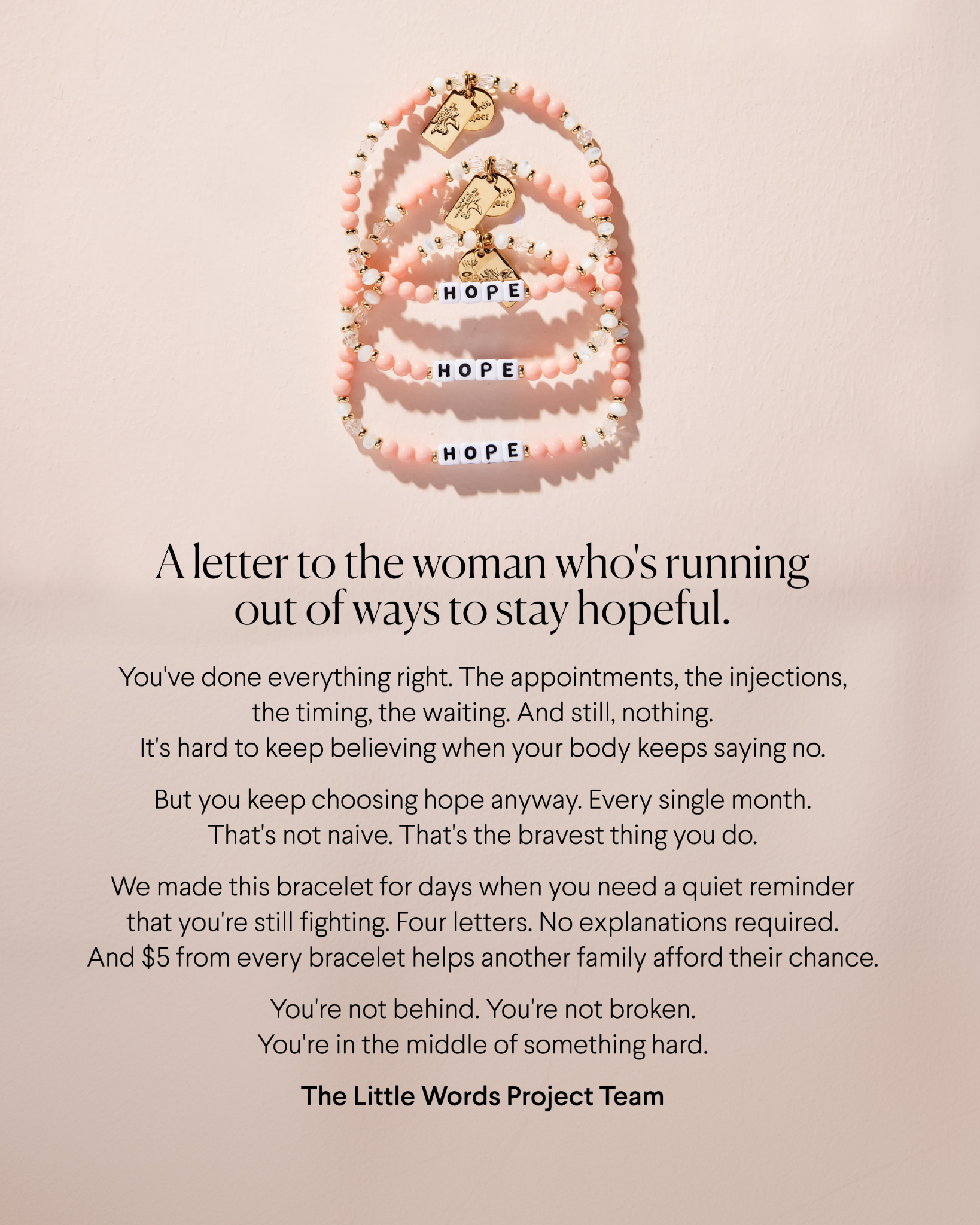 Little Words Project Facebook ad