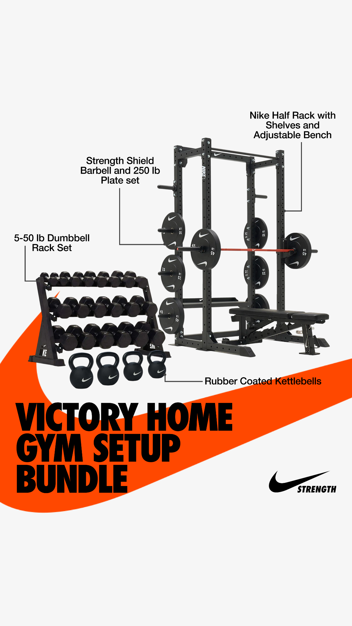 Nike Strength Facebook ad