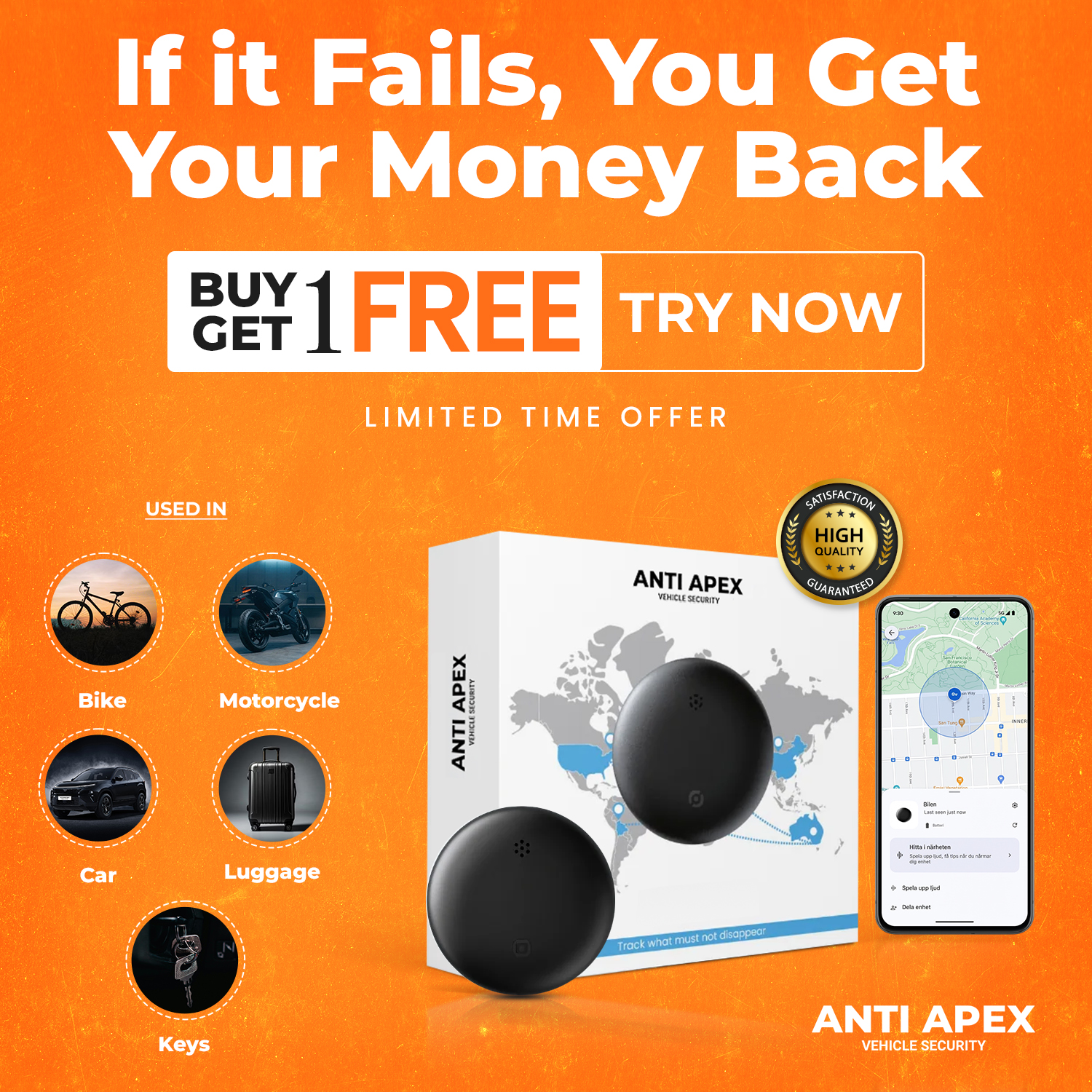 ANTI APEX Facebook ad