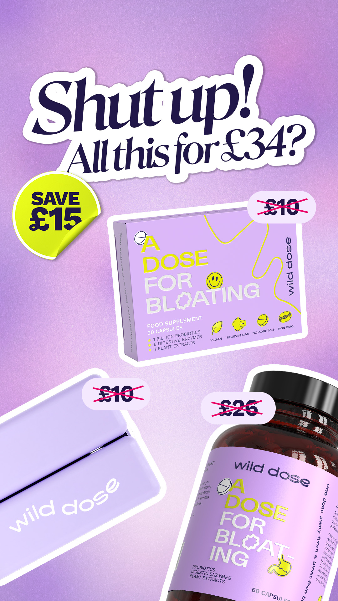 Wild Dose Facebook ad
