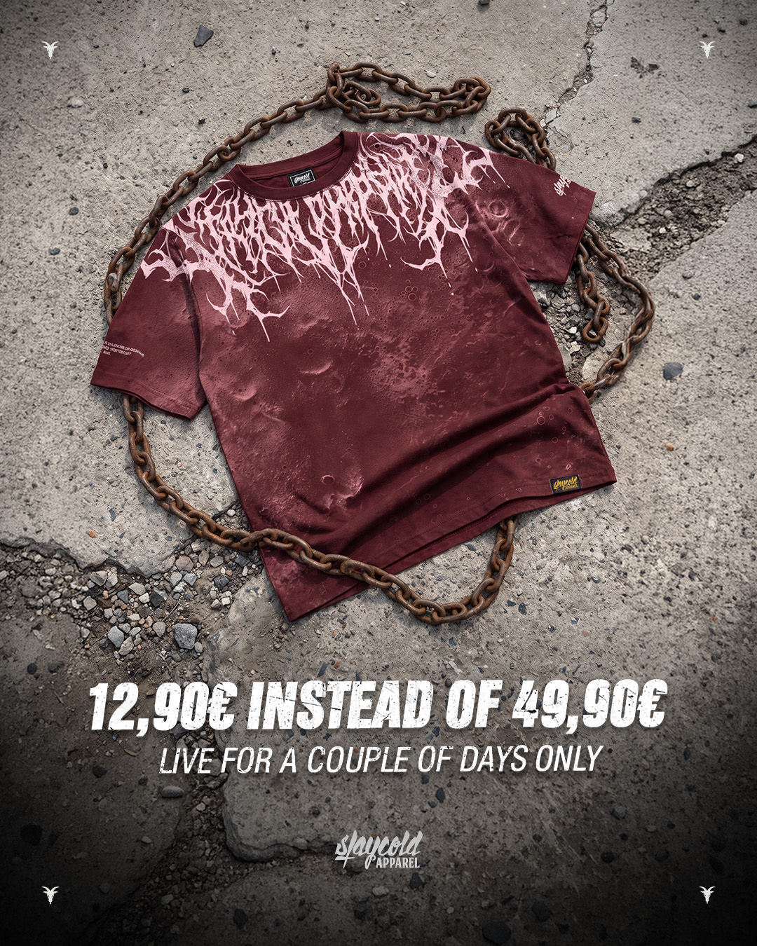 Stay Cold Apparel Facebook ad: DEFEAT CONFORMITY.