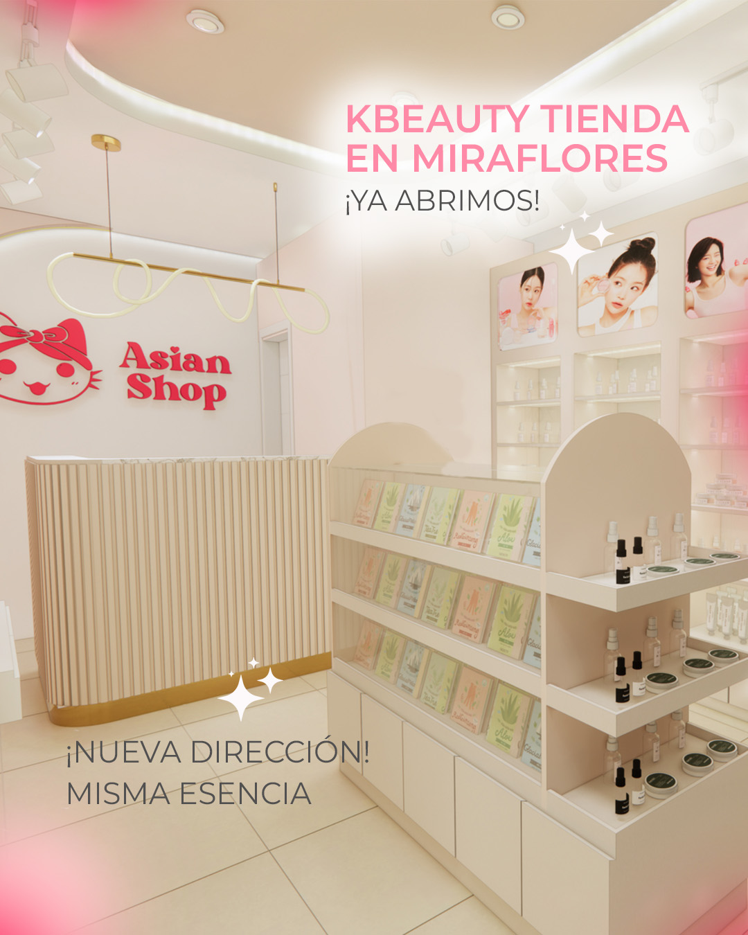 Asian Shop Facebook ad: ¡La espera terminó!
