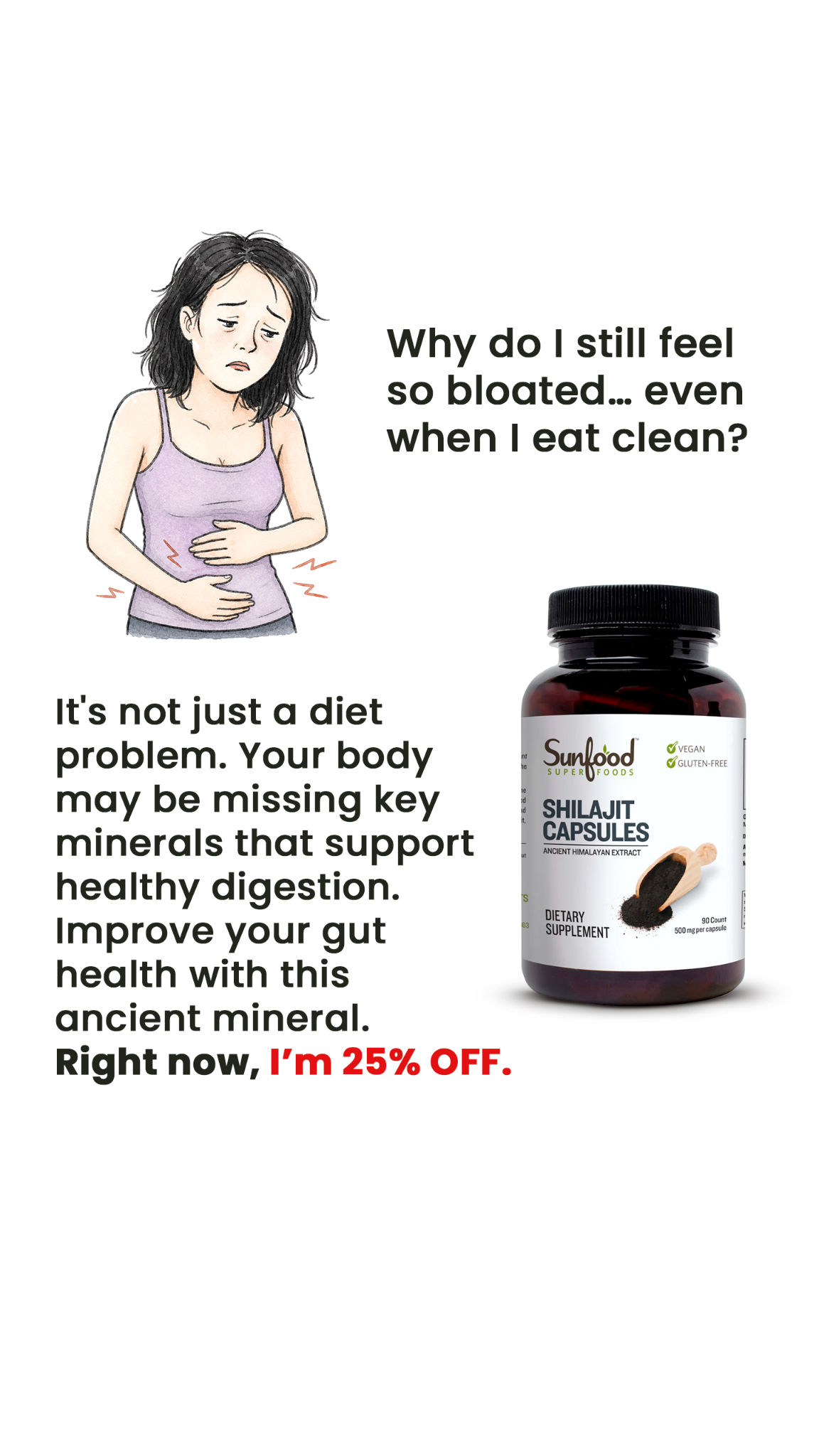 Sunfood Superfoods Facebook ad