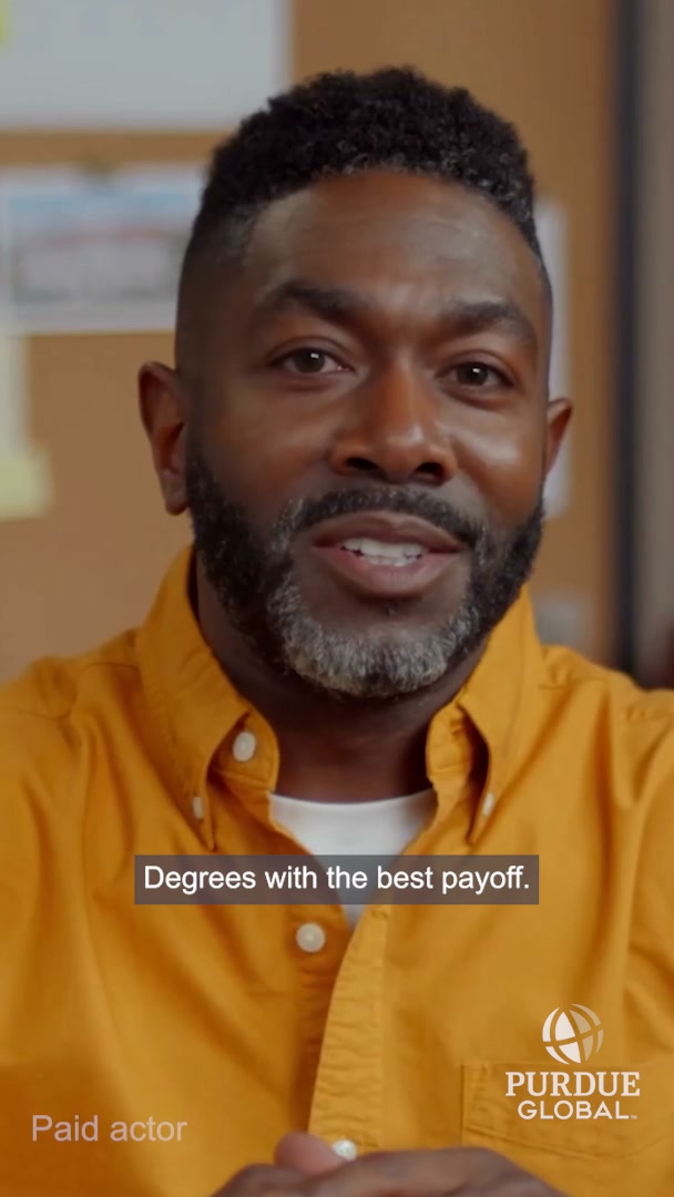 Purdue Global Facebook ad: You’re Ready for More in Your Career