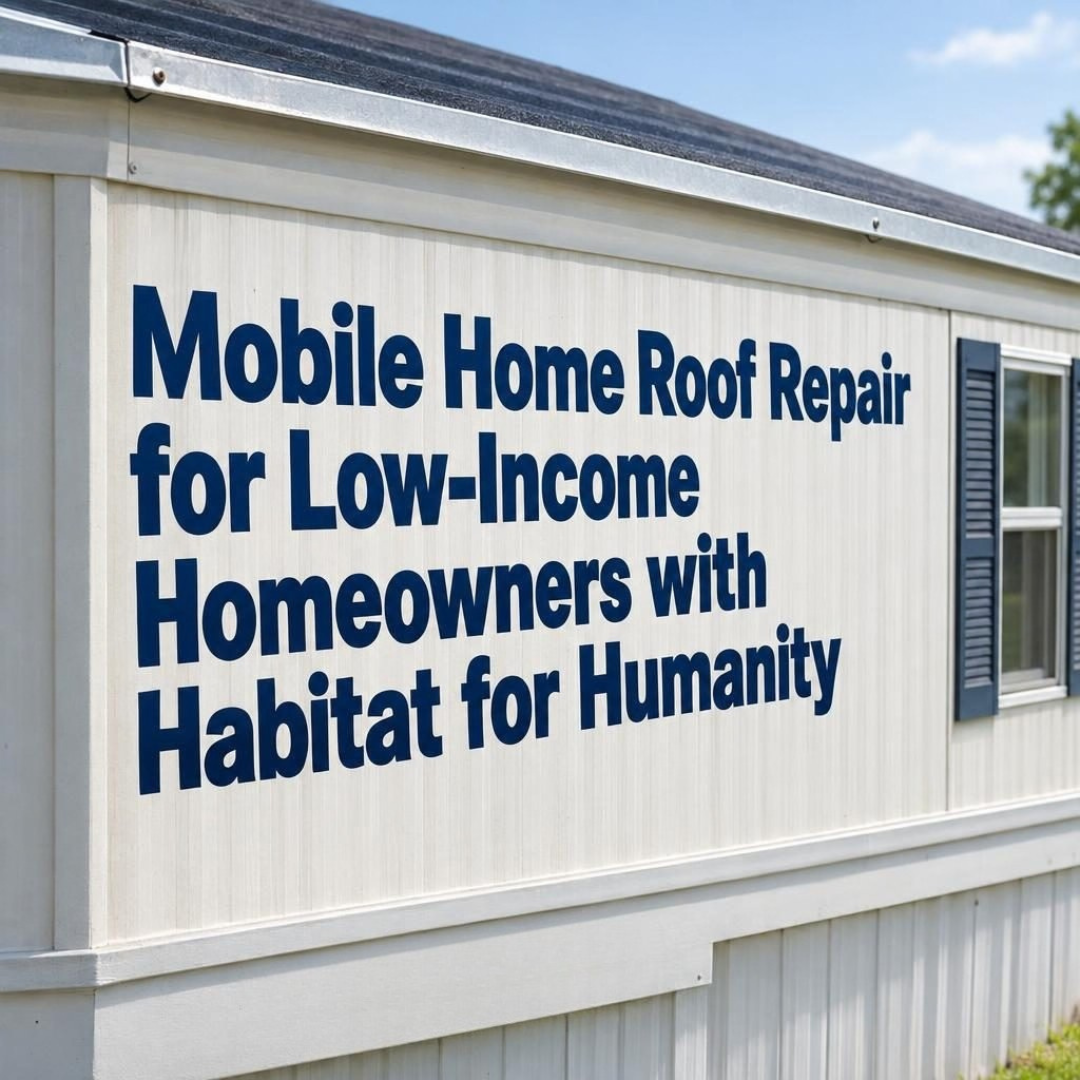 Winning Steps Facebook ad: A Guide About Mobile Home Roof Repair for Low-Income…