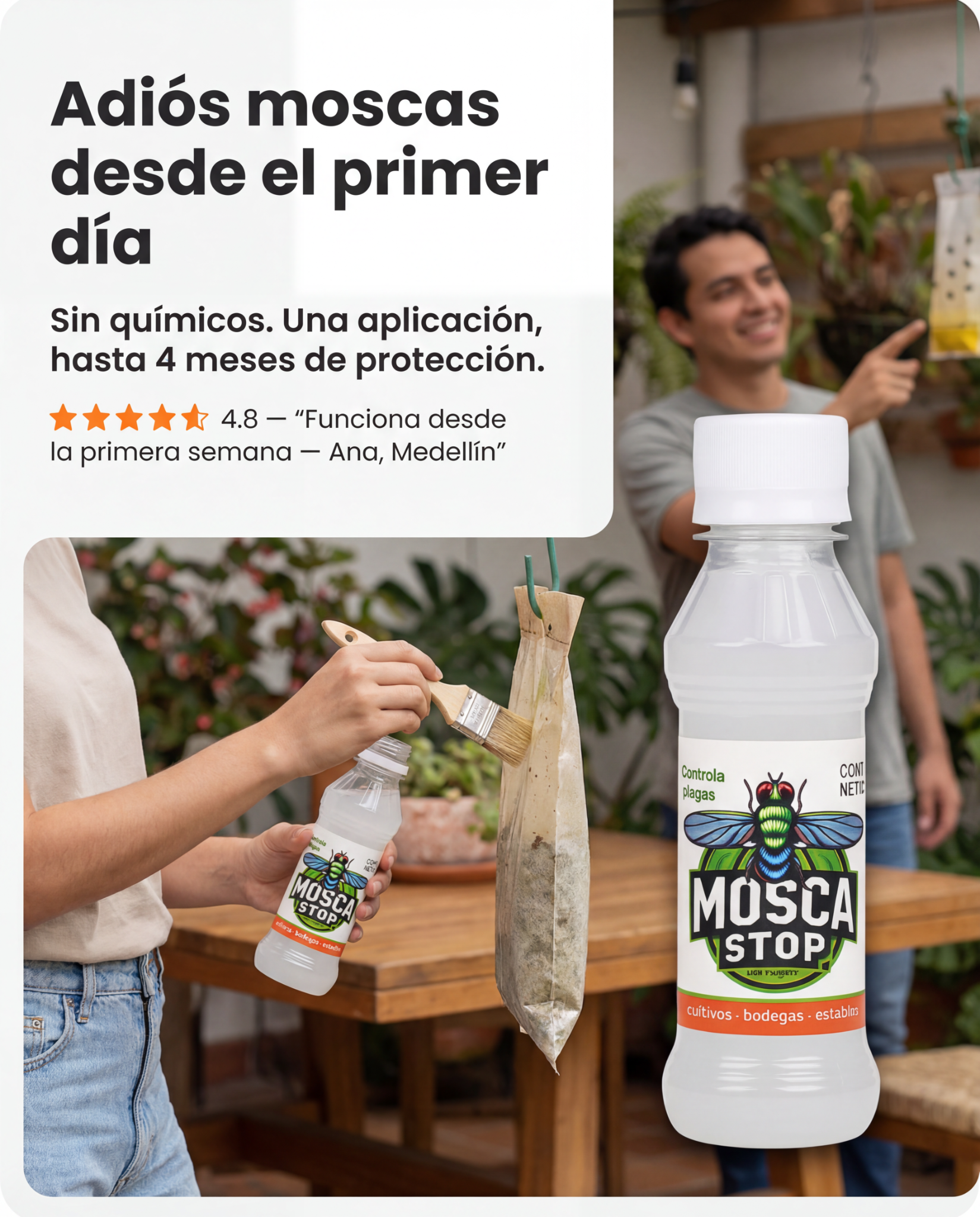 Mosca Stop Colombia Facebook ad: Pide el tuyo