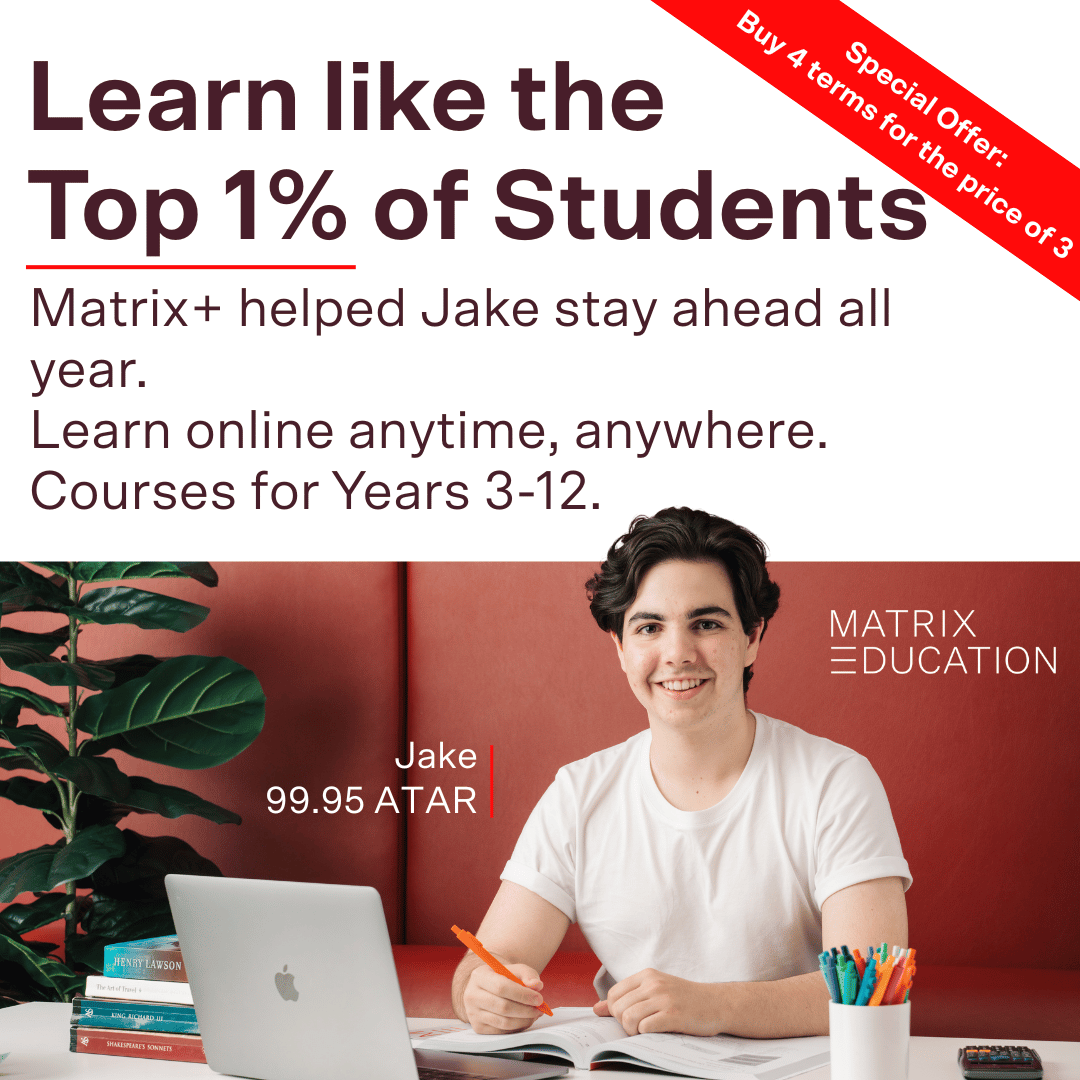Matrix Education Facebook ad