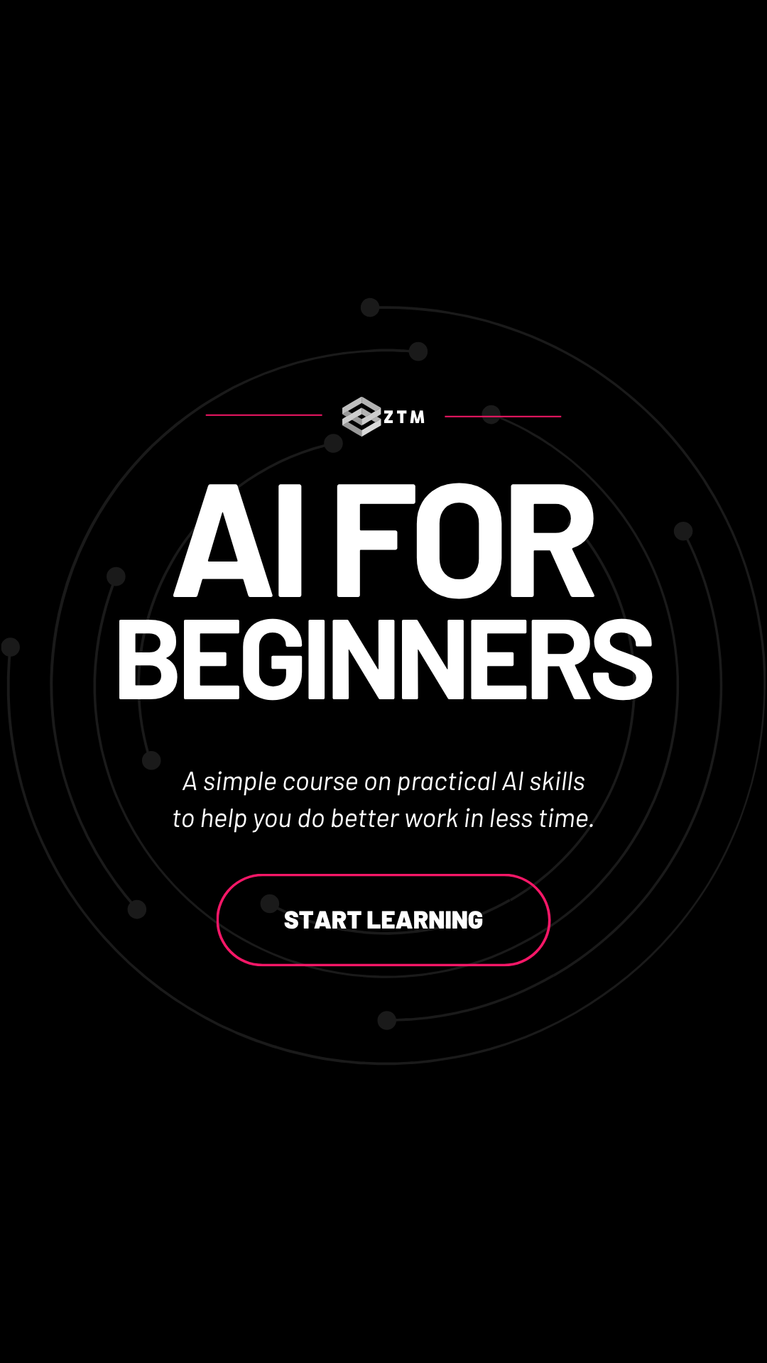 Zero To Mastery Facebook ad