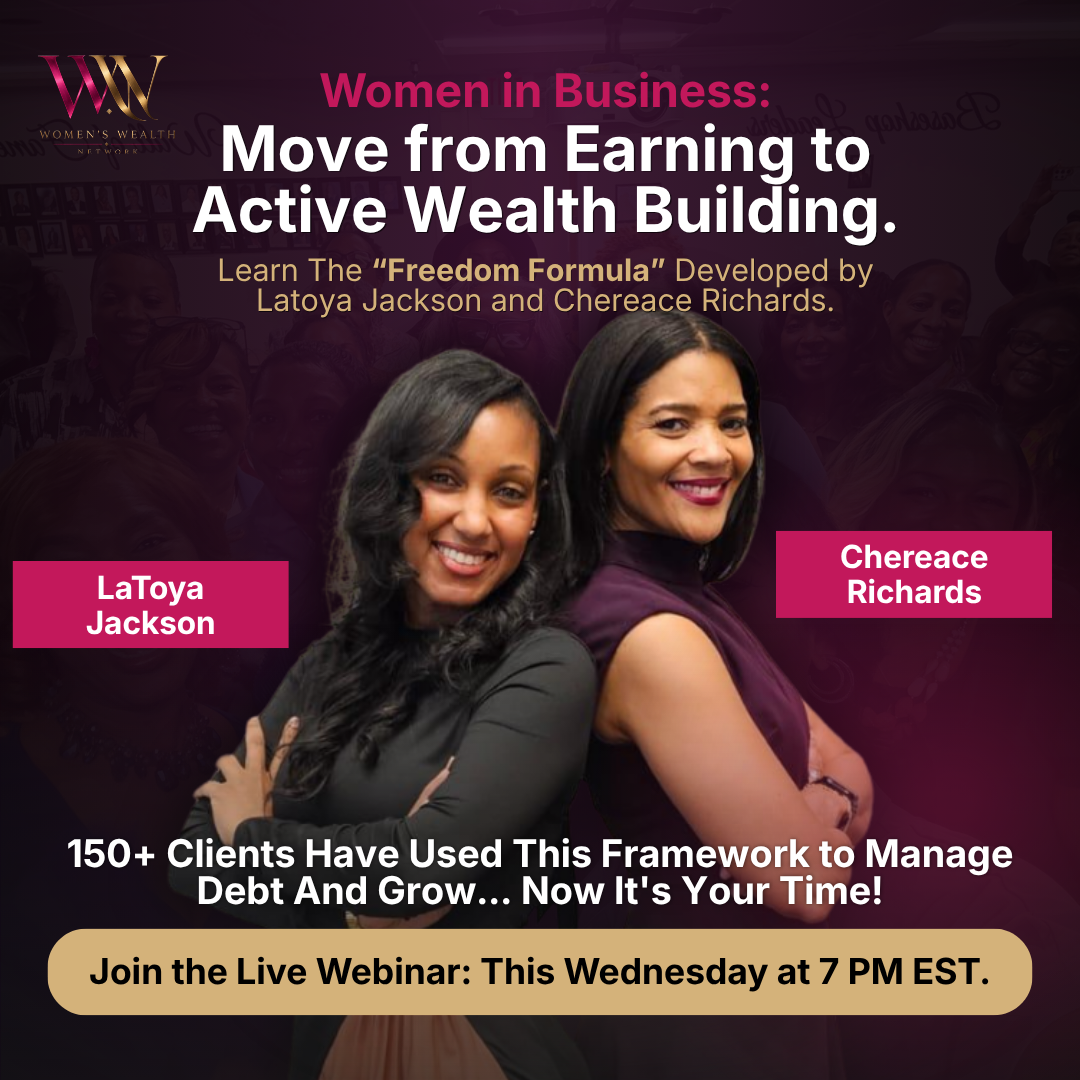 The Womens Wealth Network Facebook ad