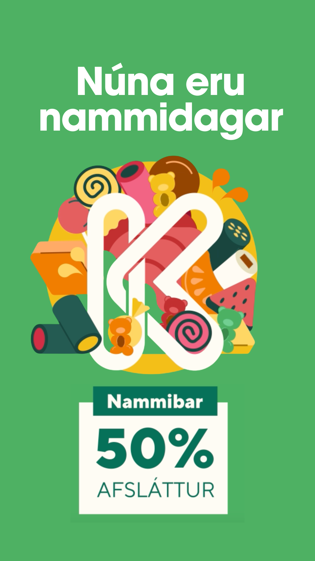 Krambúðin Facebook ad from Apr 10, 2026