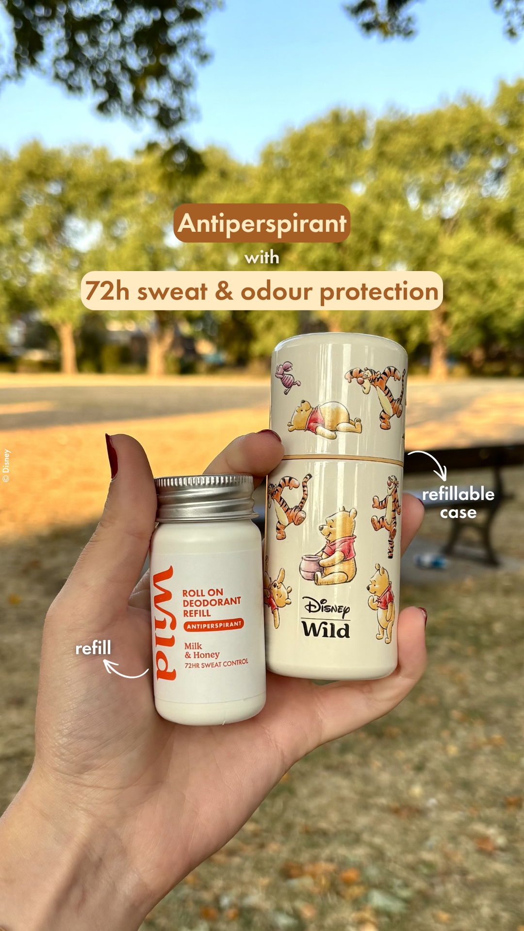 Wild Facebook ad: Sweetness & 72h protection
