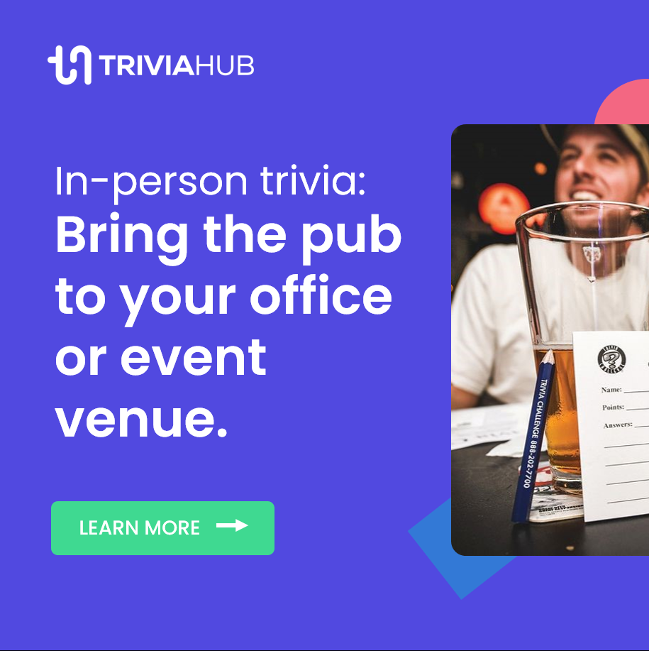 TriviaHub Facebook ad
