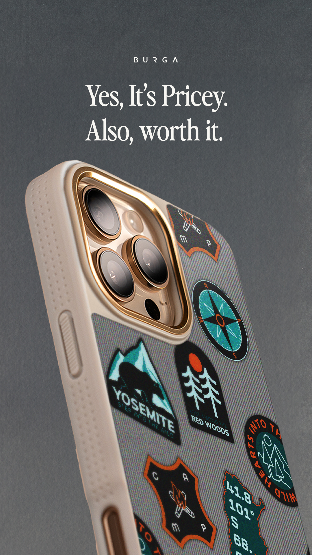 BURGA Phone Cases Facebook ad