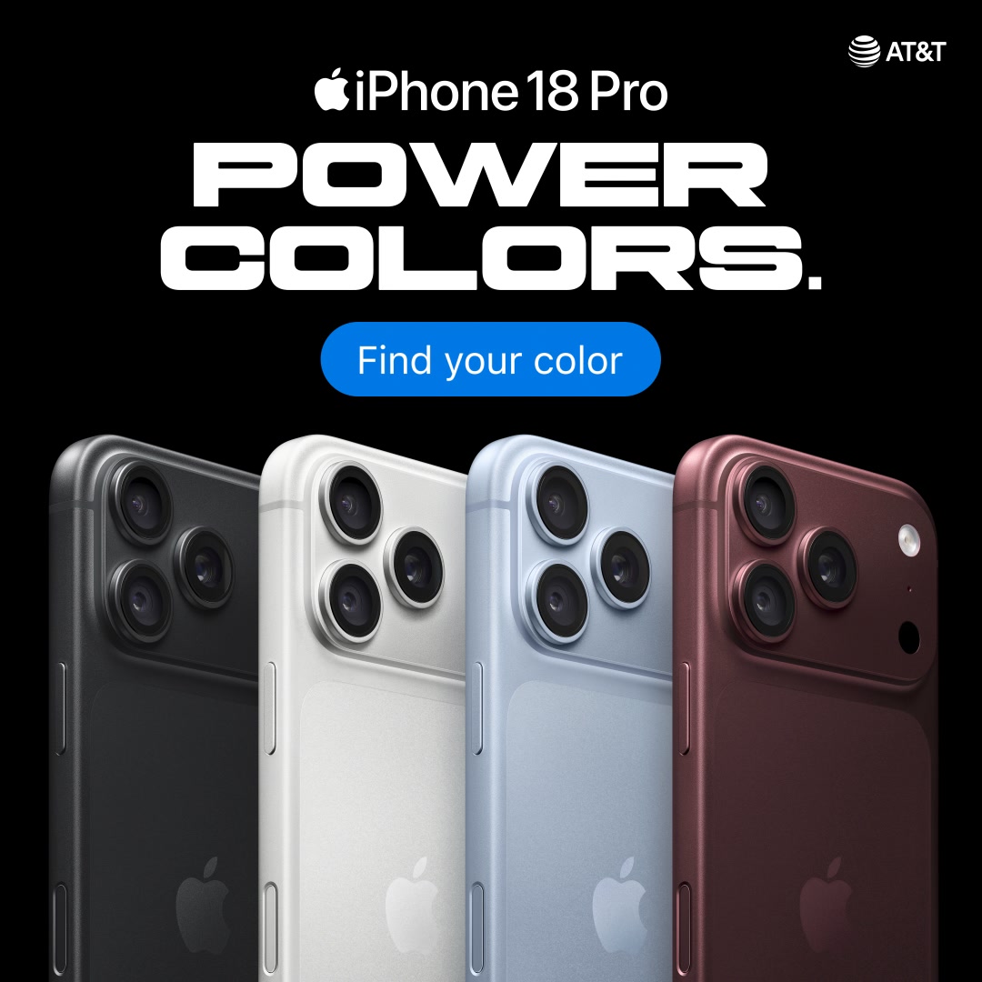 Apple Facebook ad: iPhone 18 Pro